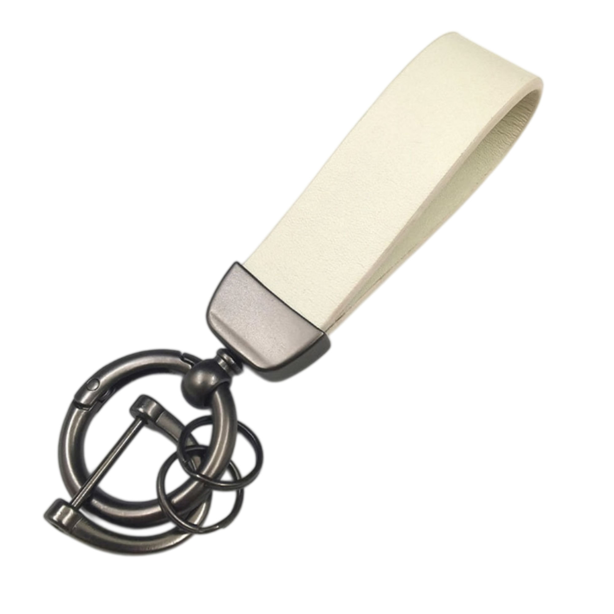 Vintage Leather Car Keychain 6