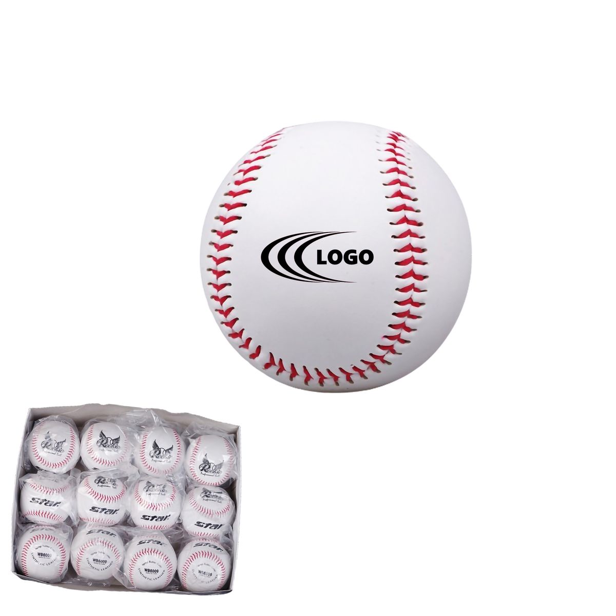 Standard Practice 9 inch Hard Baseball MOQ50 3