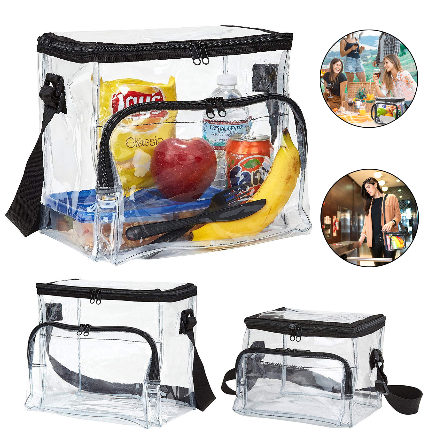 Clear Lunch Bag 5