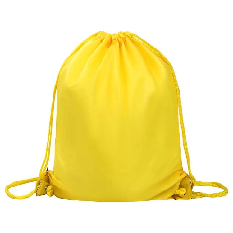 Yellow Drawstring Bags - 17" 3