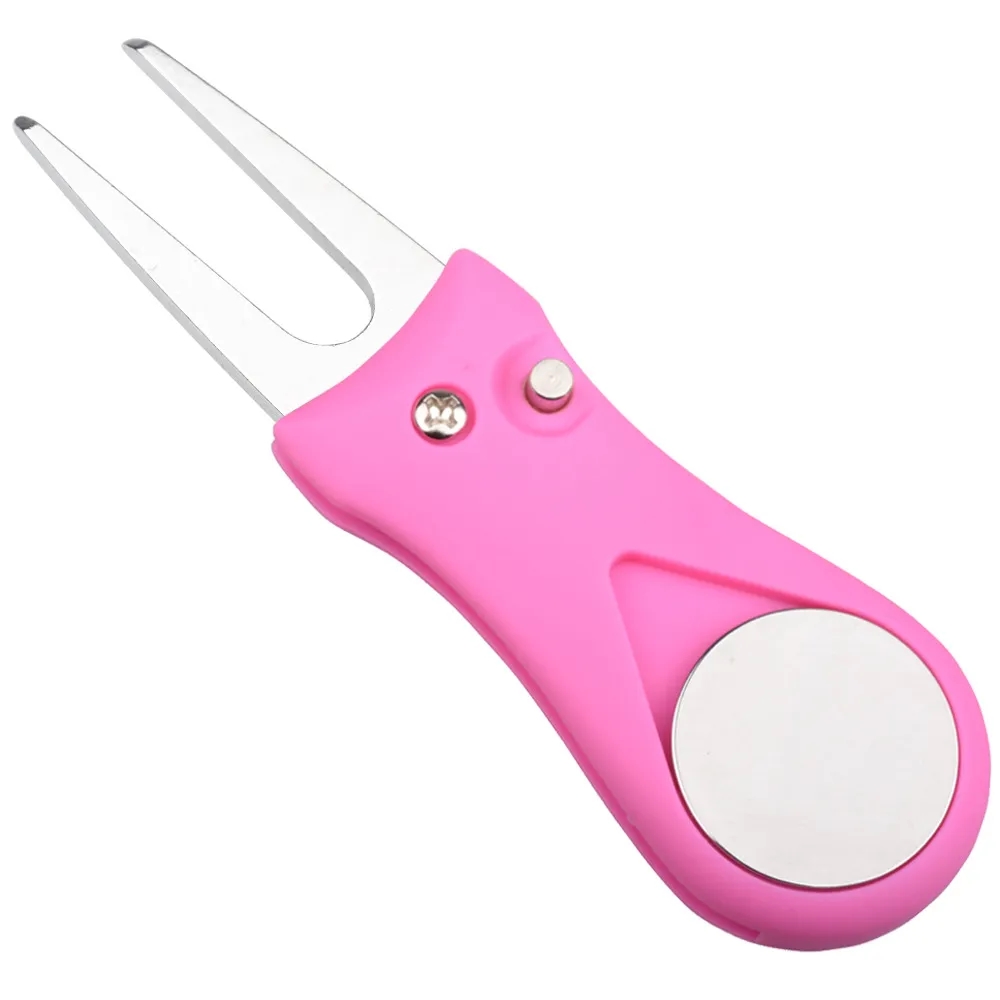 Foldable Golf Divot Tool with Magnetic Ball Marker 22