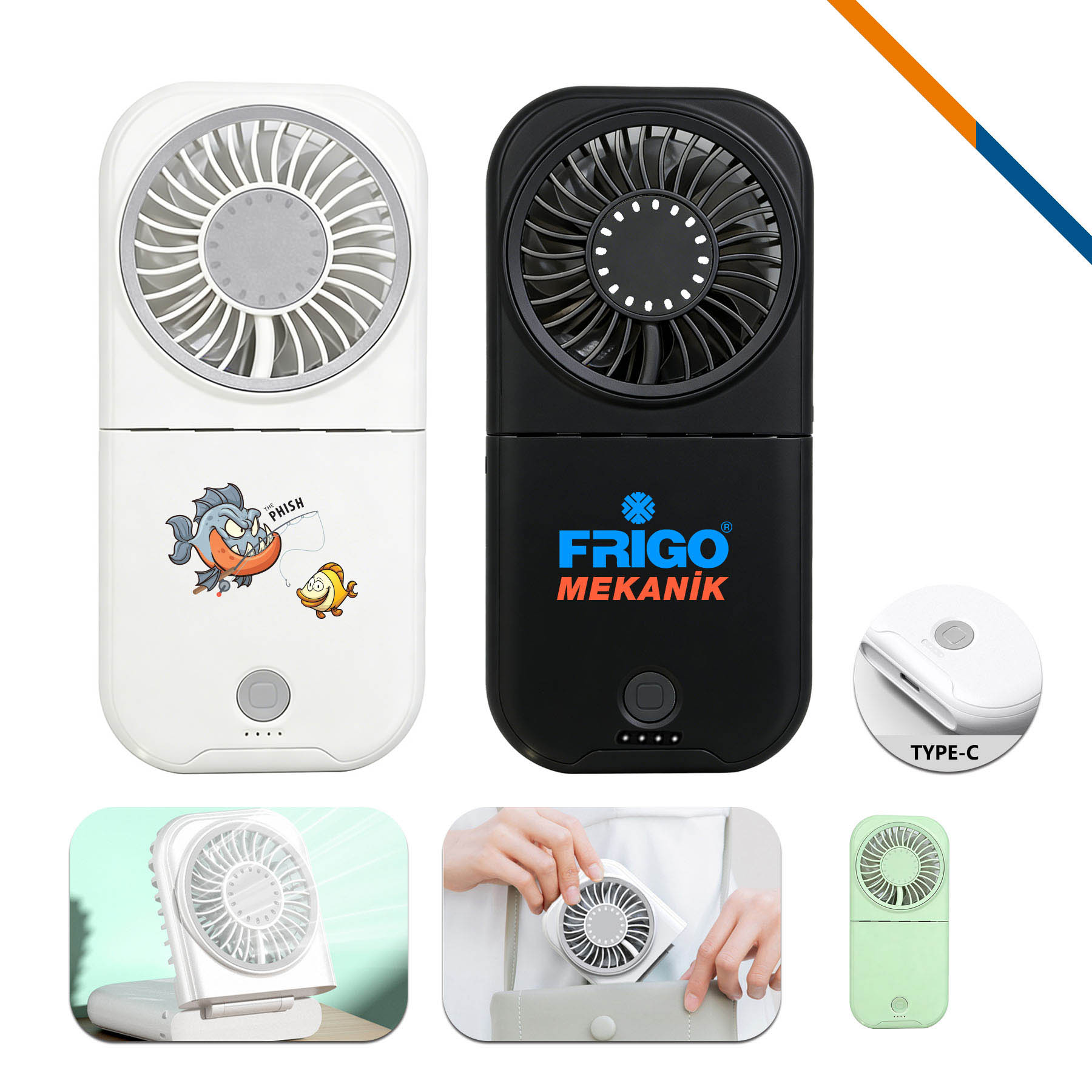 FoldChill Foldable Handheld Fan