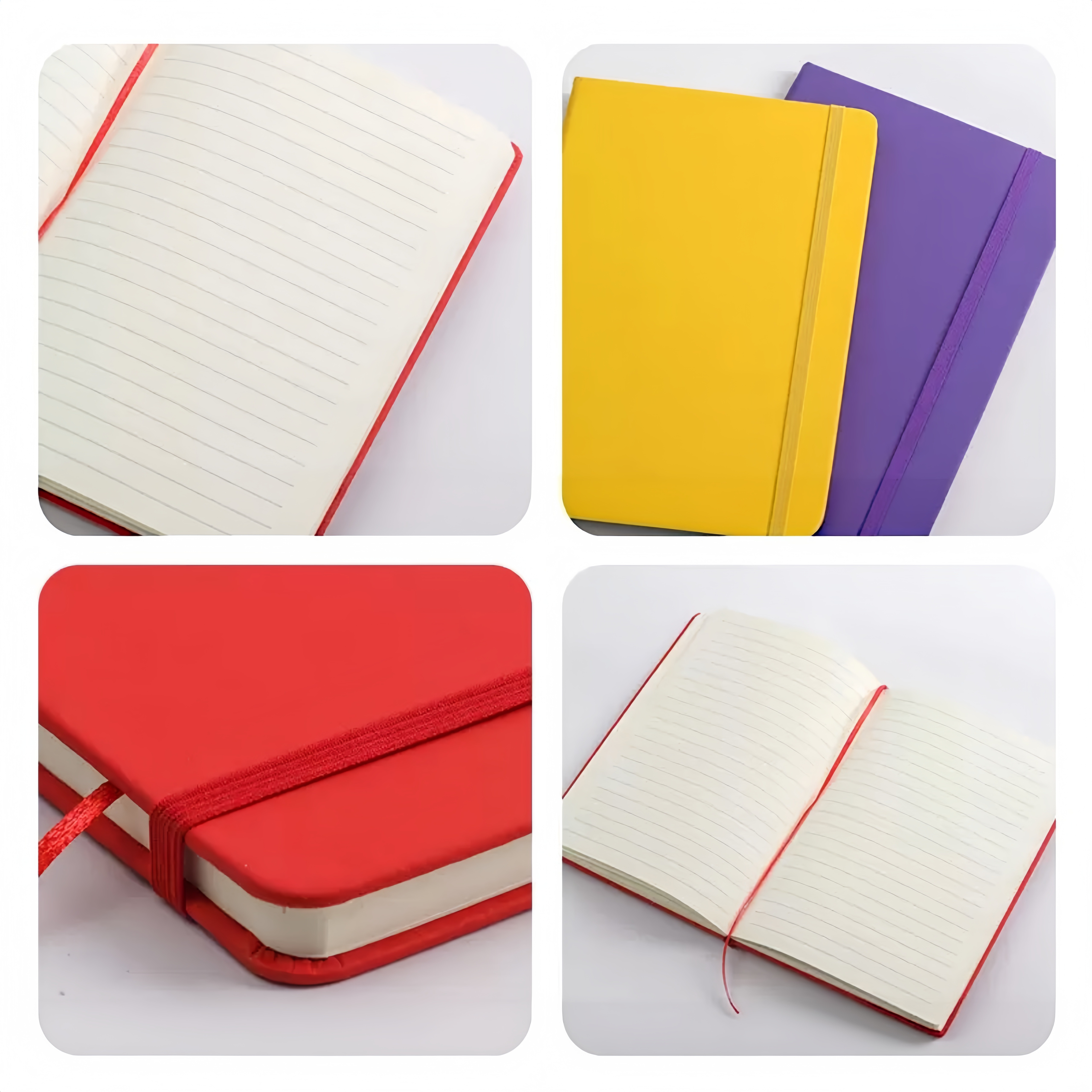 A5 PU Elastic Band Journal 3