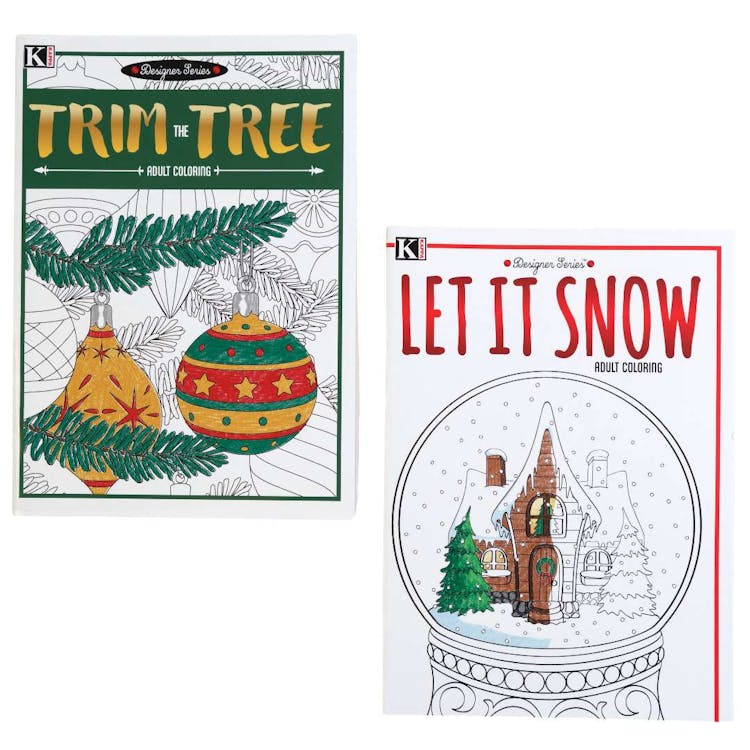 Adult Christmas Coloring Books Assorted - 64 Pages 3