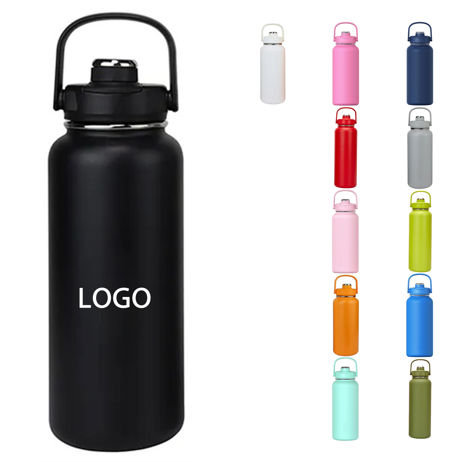 32oz Insulated Water Bottle, custom water bottle with logo imprint 27