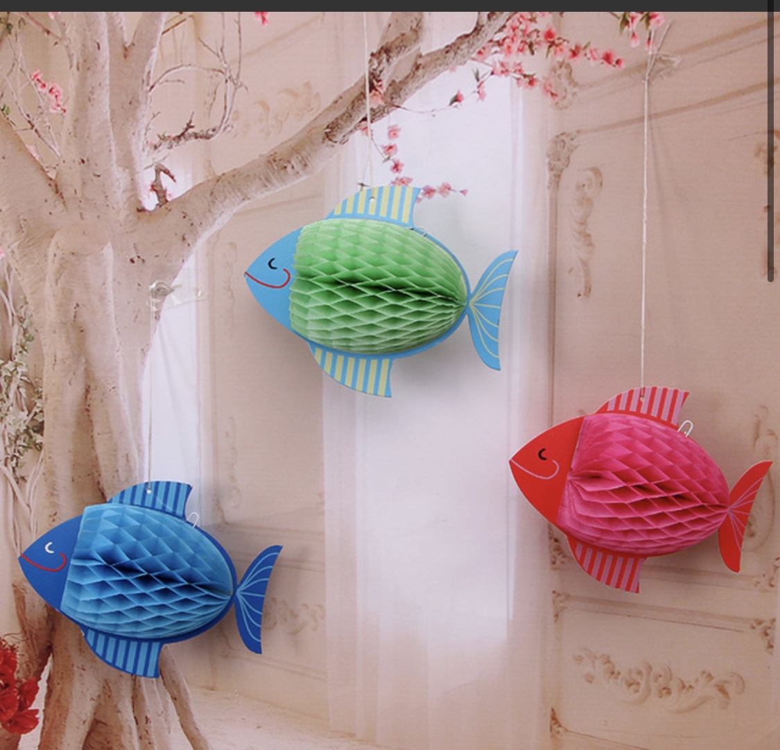 Tissue Bubble Fish