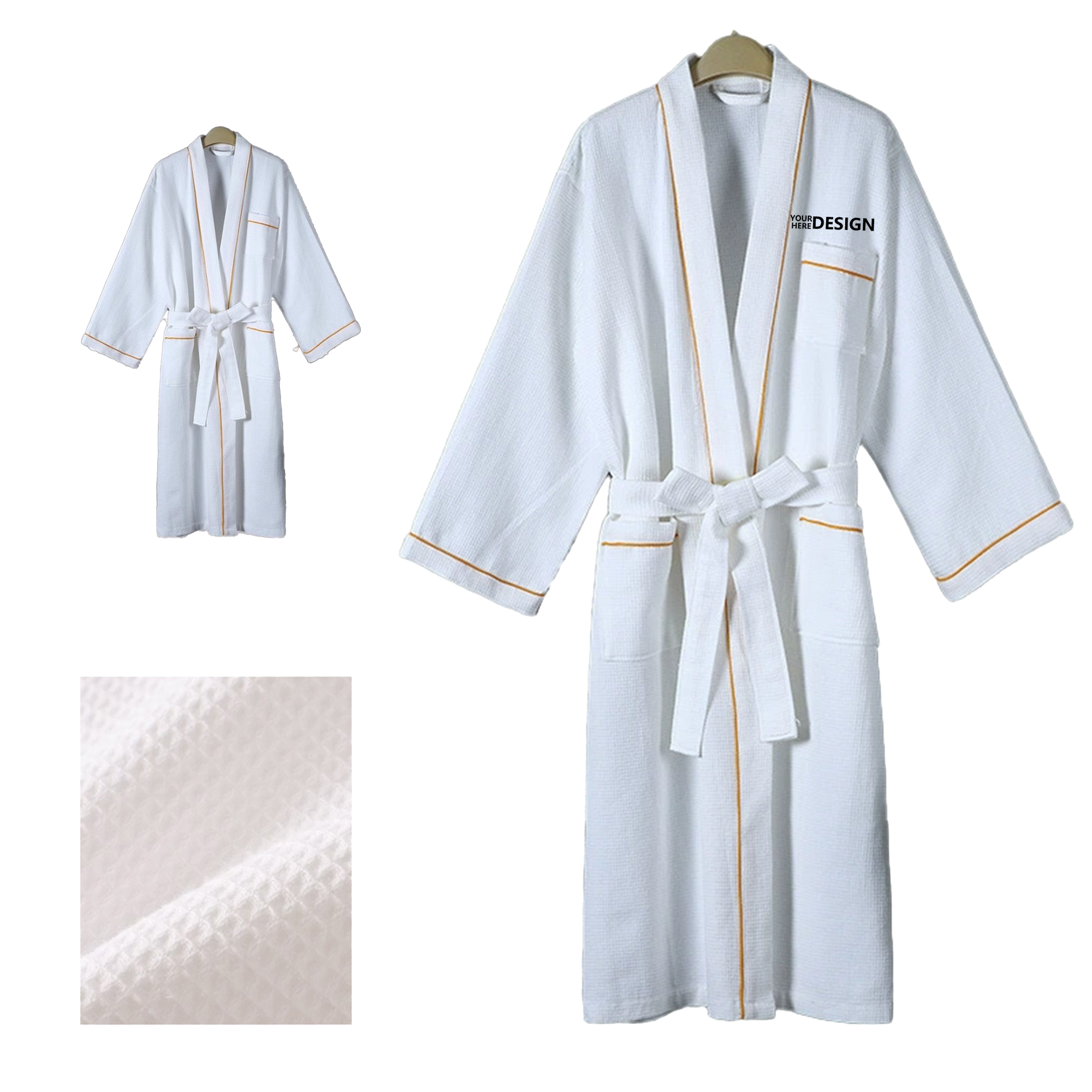 Hotel-Grade 100% Cotton Bathrobe 3