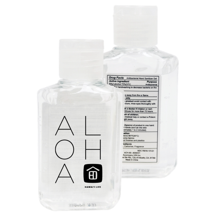 2 oz One Color Imprint Hand Sanitizer Bottle 7