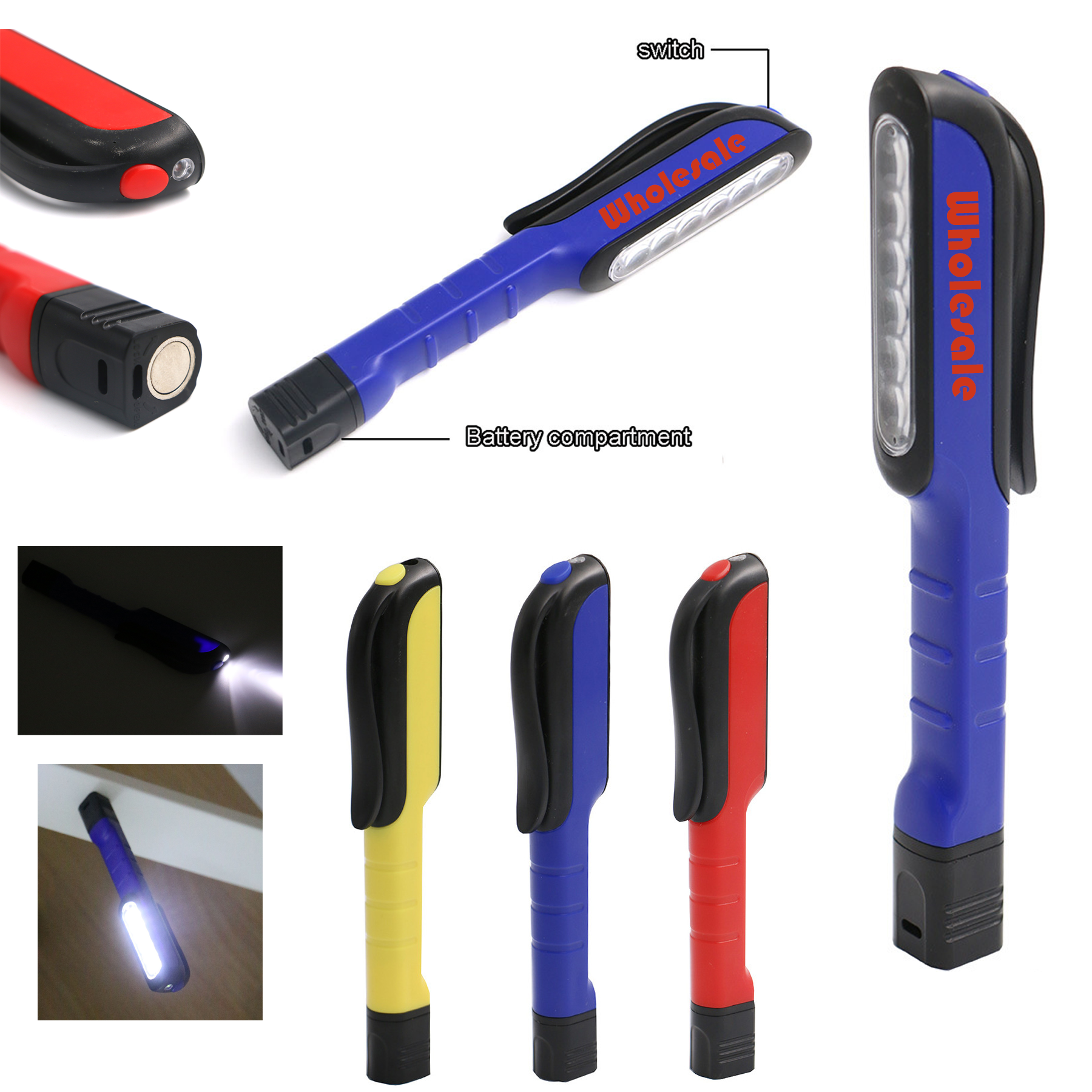 Foreman Pen LED Pocket Work Light MOQ 50PCS 4