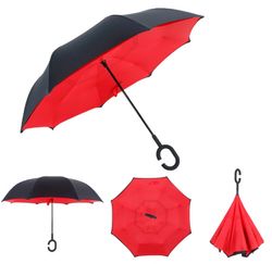 48" Manual Open Arc Two Tone Inversion Umbrella