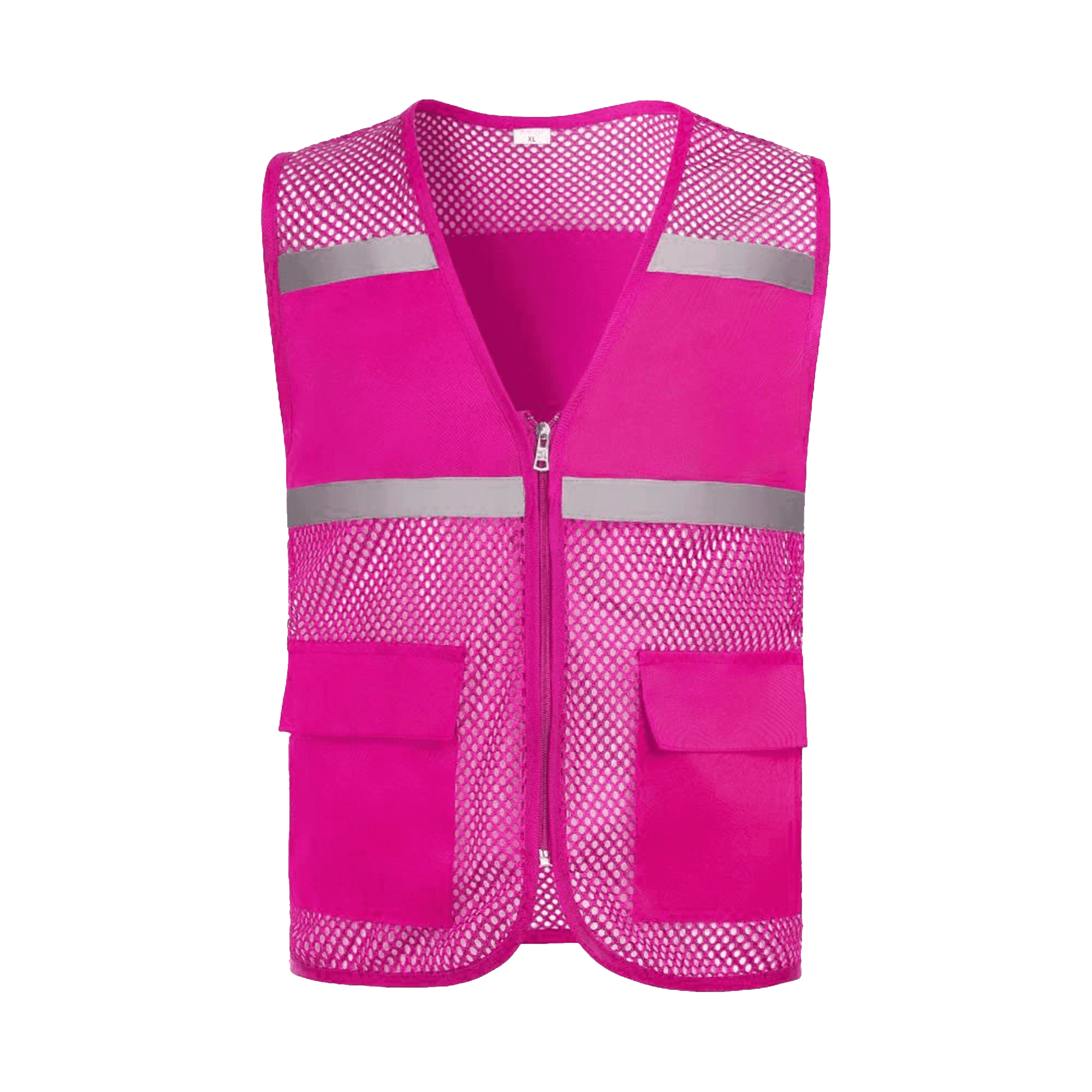 Pockets and Zipper Reflective Safety Vest 20