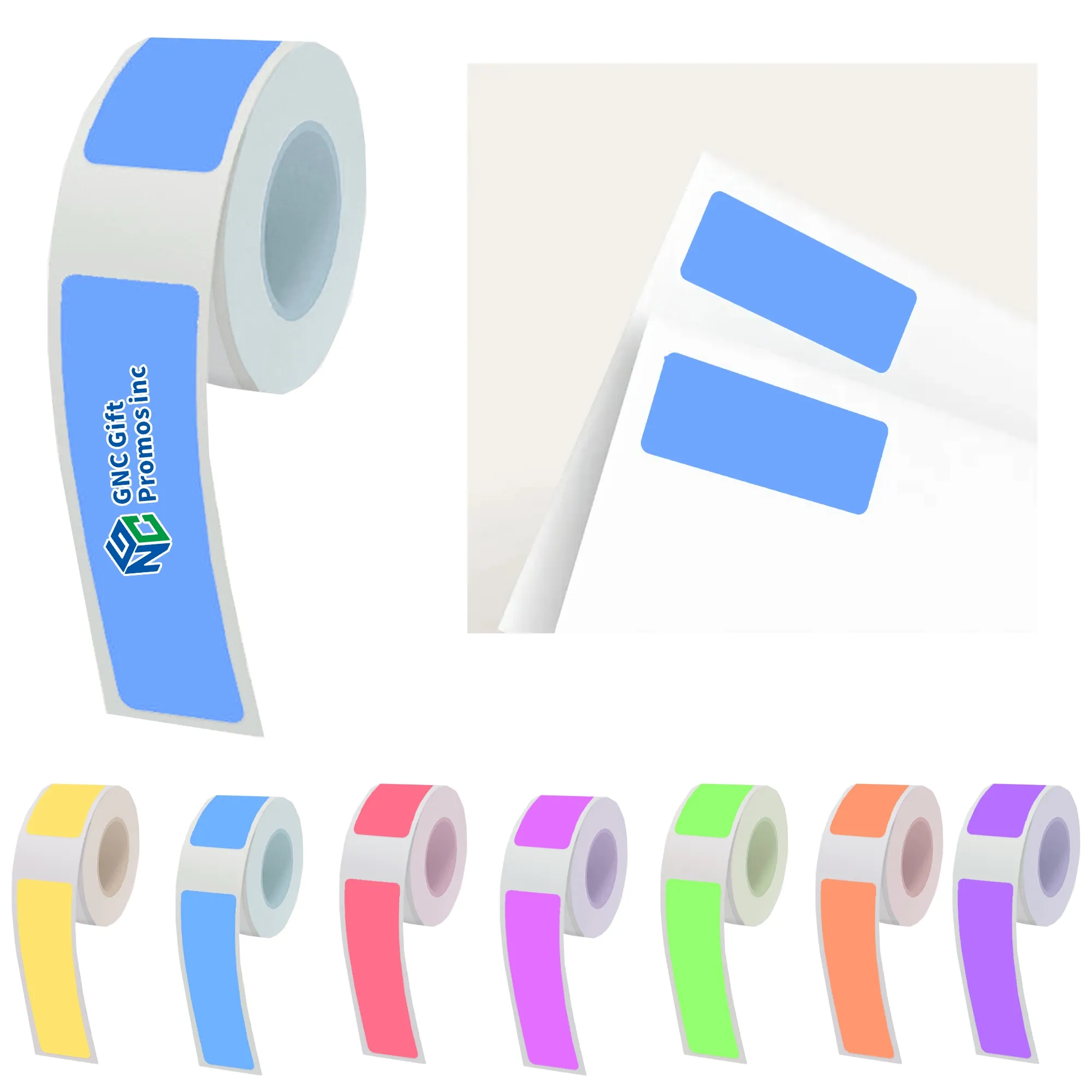 Label with Company Logo