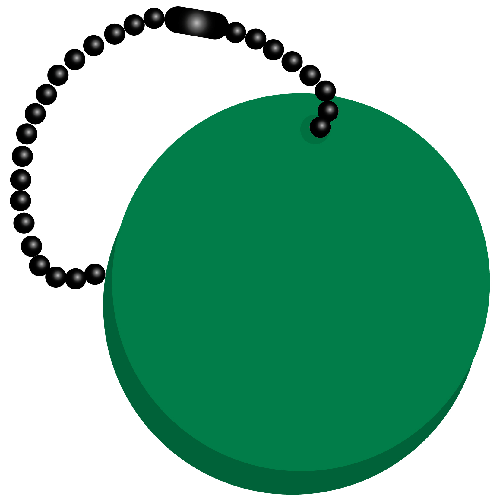 Circle Key Tag 29