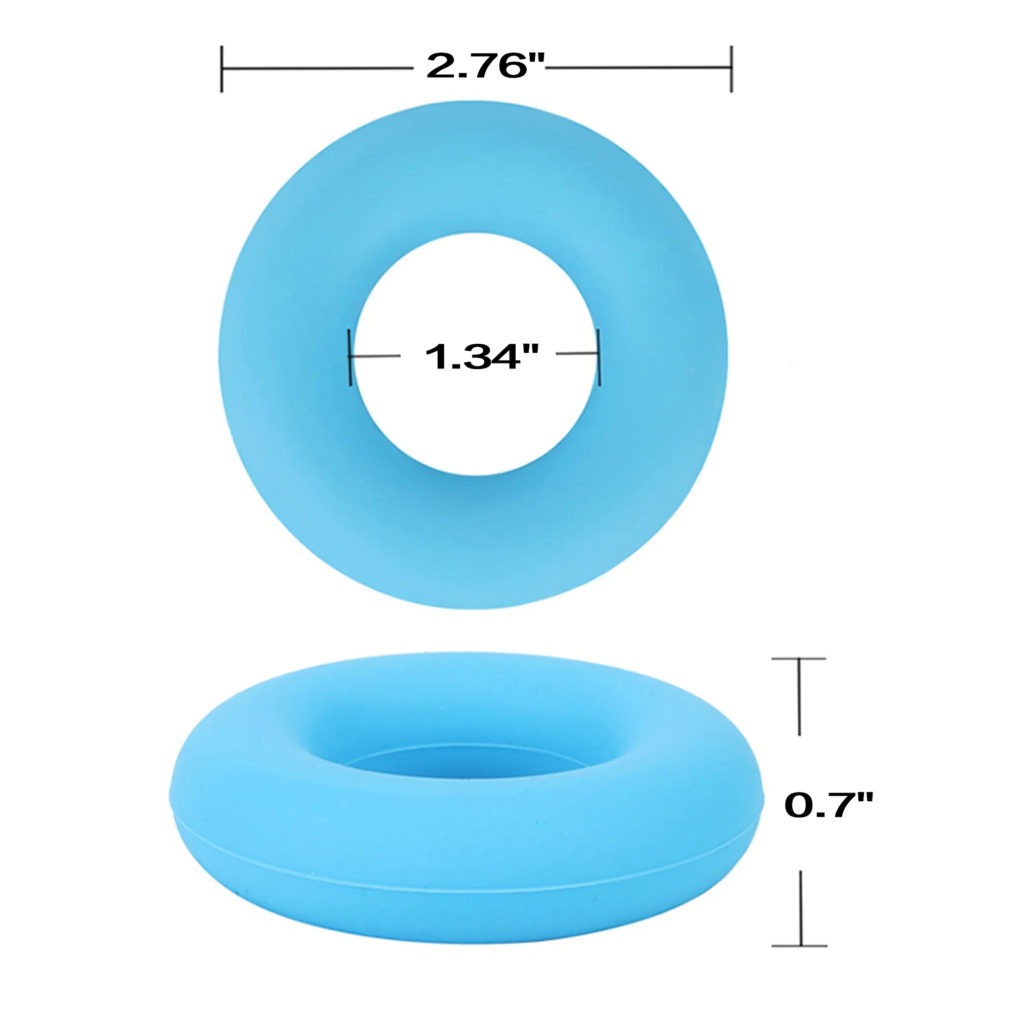 Silicone Hand Grip Strengthener Exercise Ring 20