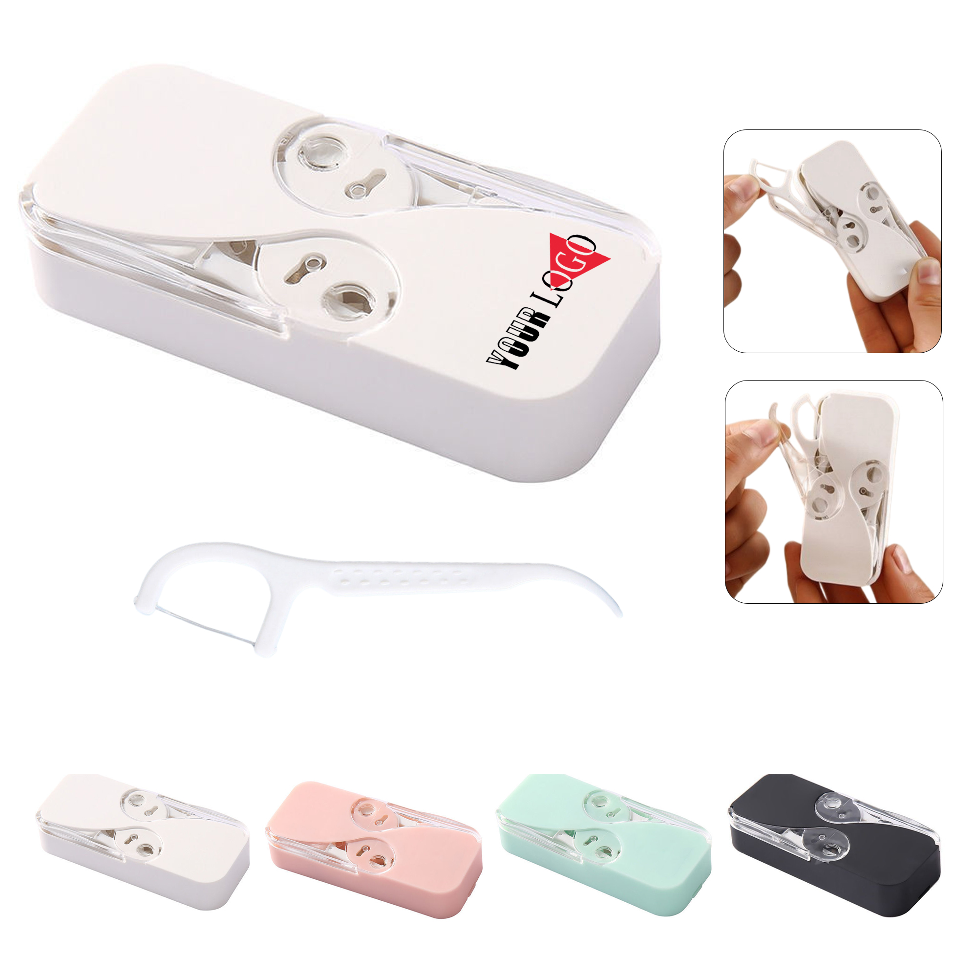 Custom Dental Floss Pick Case 2