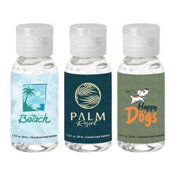 1 oz. Clear Sanitizer in Round Bottle
