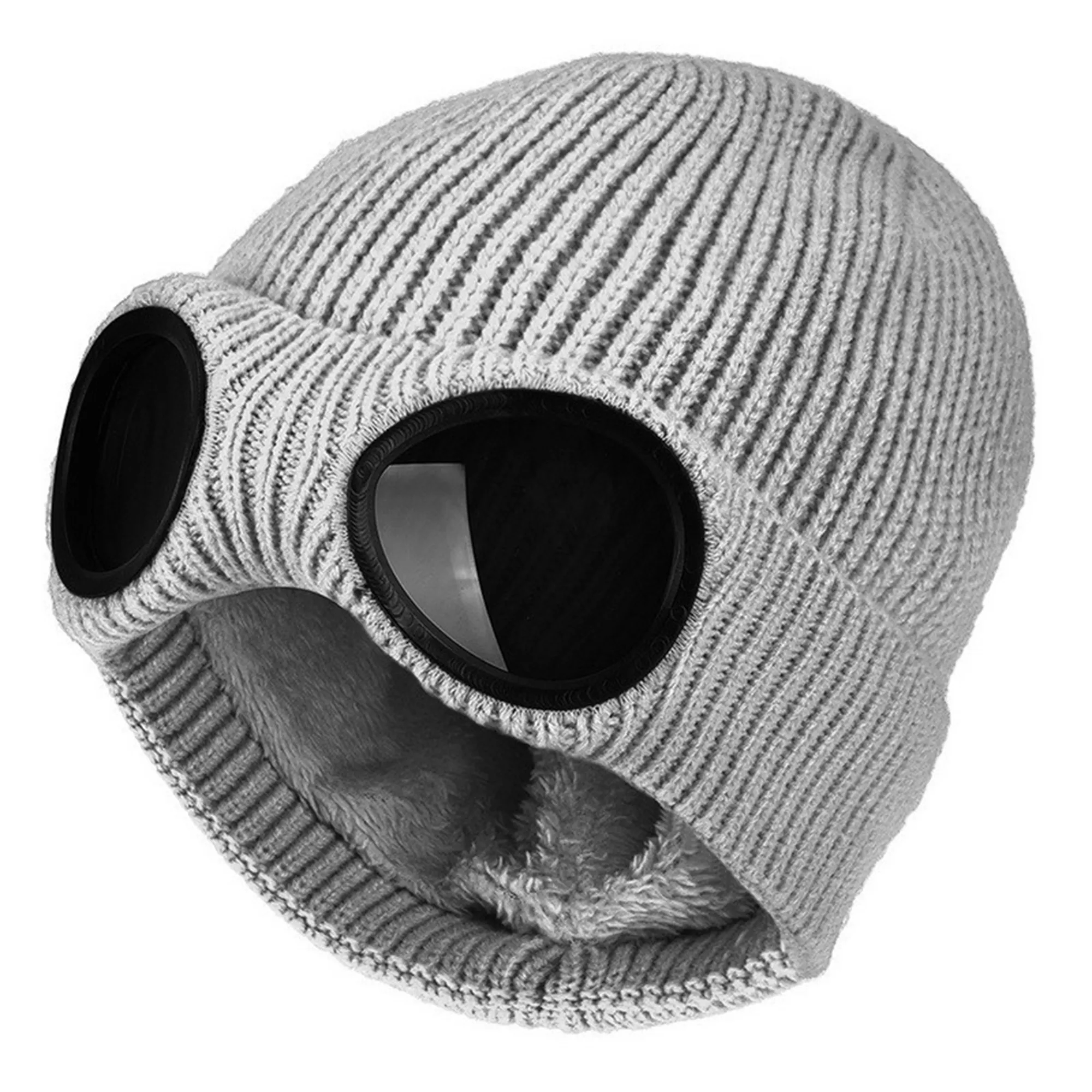 Knit Hat With Glasses 9