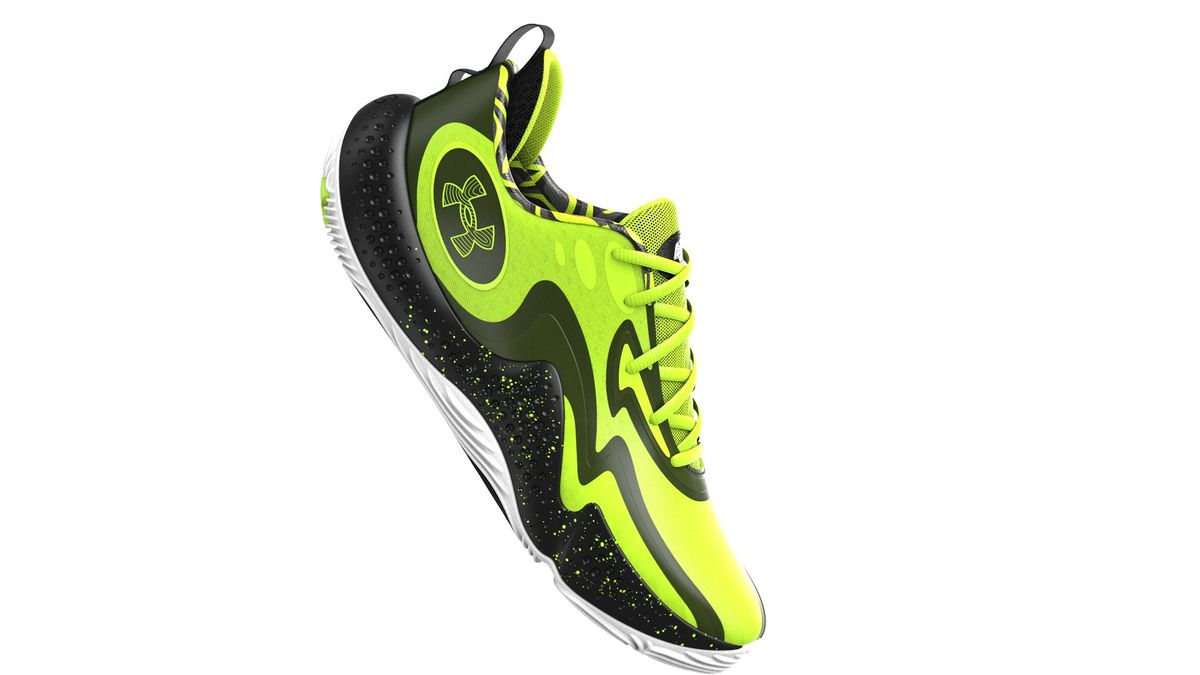 Unisex UA Spawn 5 Let's 3 Basketball Shoes  6