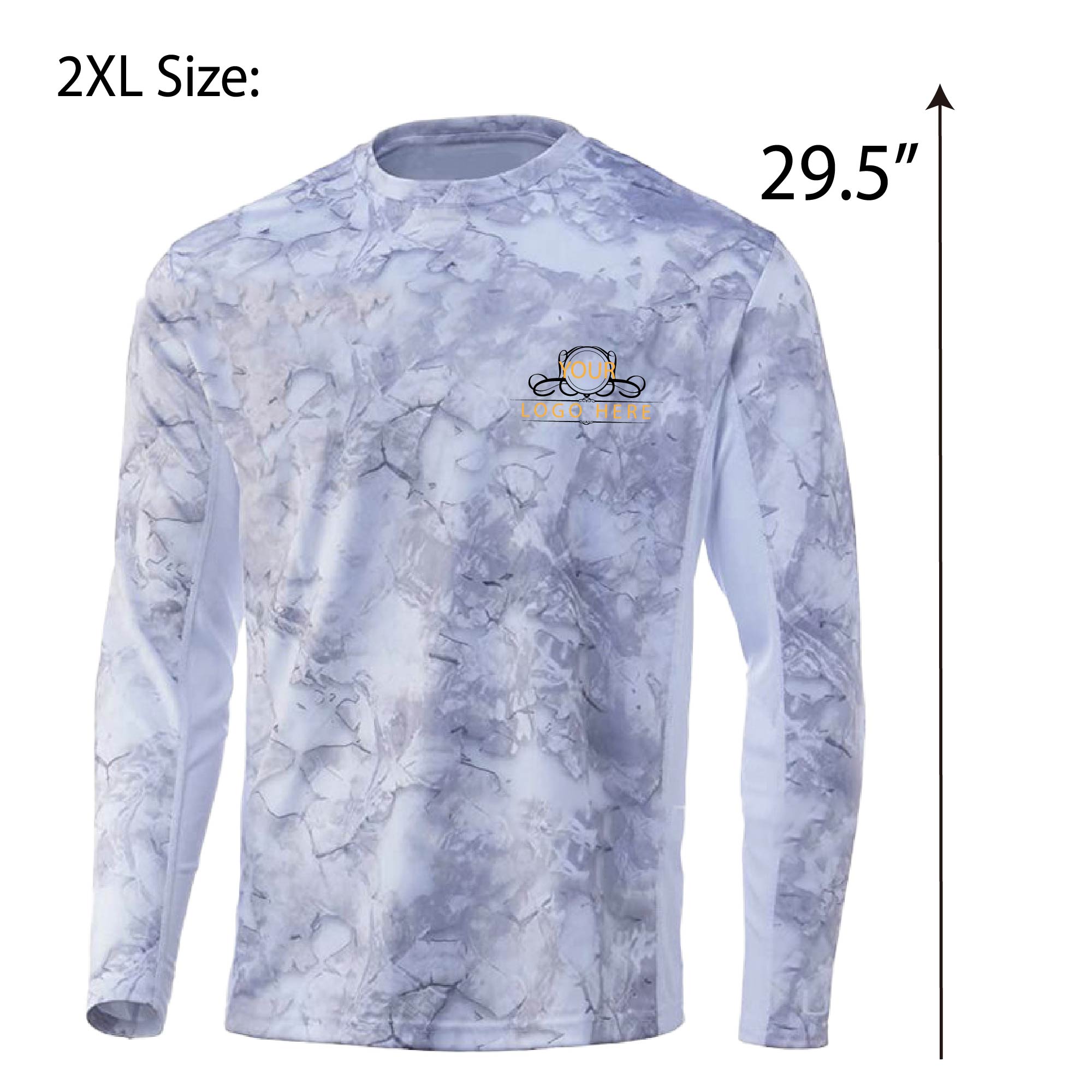 Full Color Sublimated Sunproof Long Sleeve Fishing T-Shirt 5