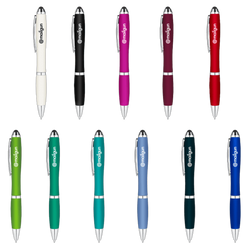 Metallic Curvaceous Ballpoint Stylus