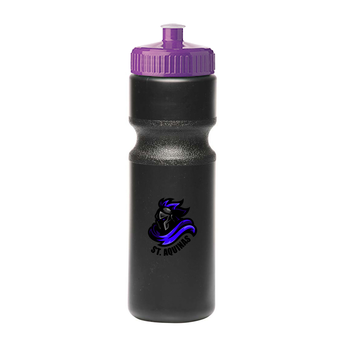 28 oz. Push-Cap Plastic Water Bottle (Full Color Imprint)