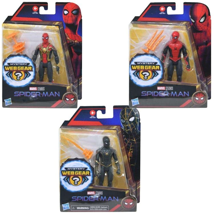 Spider-Man Mystery Webgear Action Figure Assorted - 6" 3