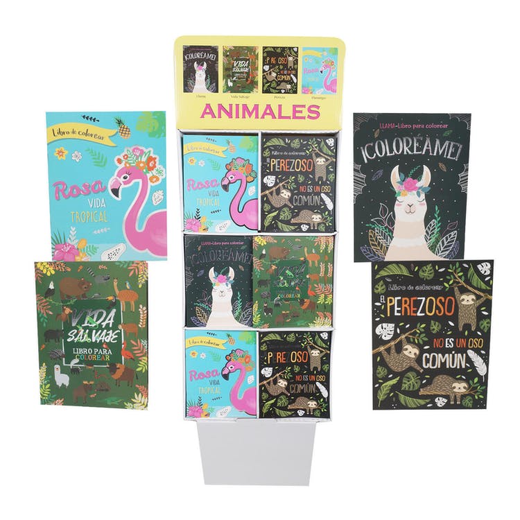 Spanish Animals Coloring Books - Assorted 32 Pages 3