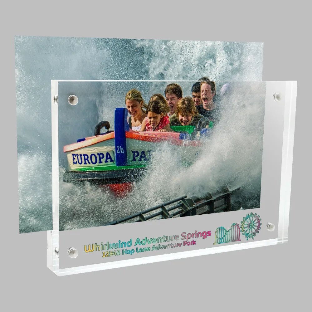 Stock UV color Acrylic Block Frames 9