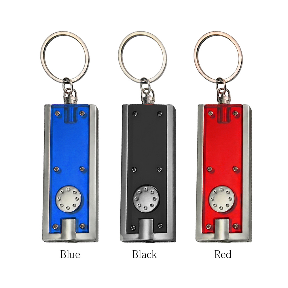 Custom Rectangle LED Light Keychains 26
