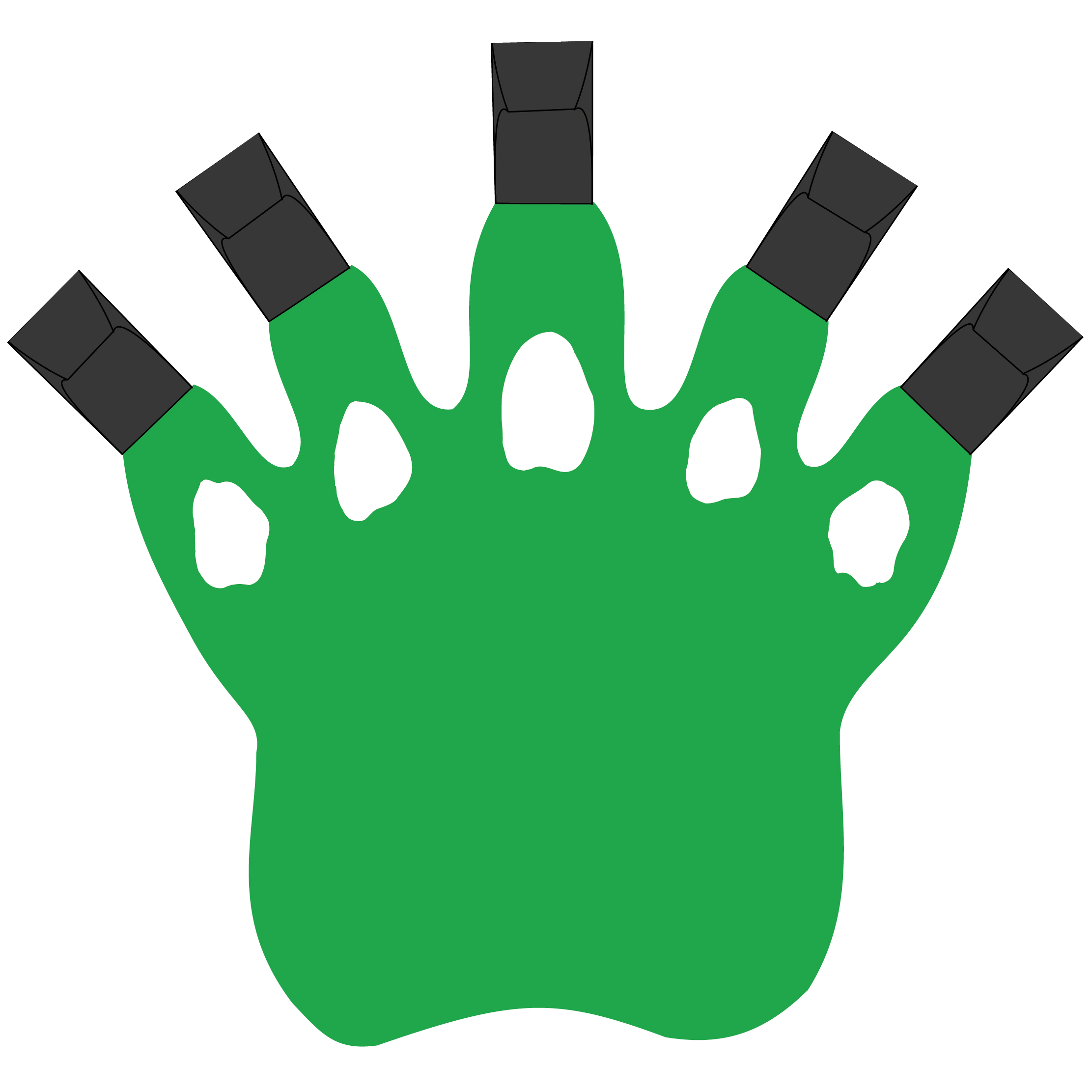 5 Claw Paw Mitt 47