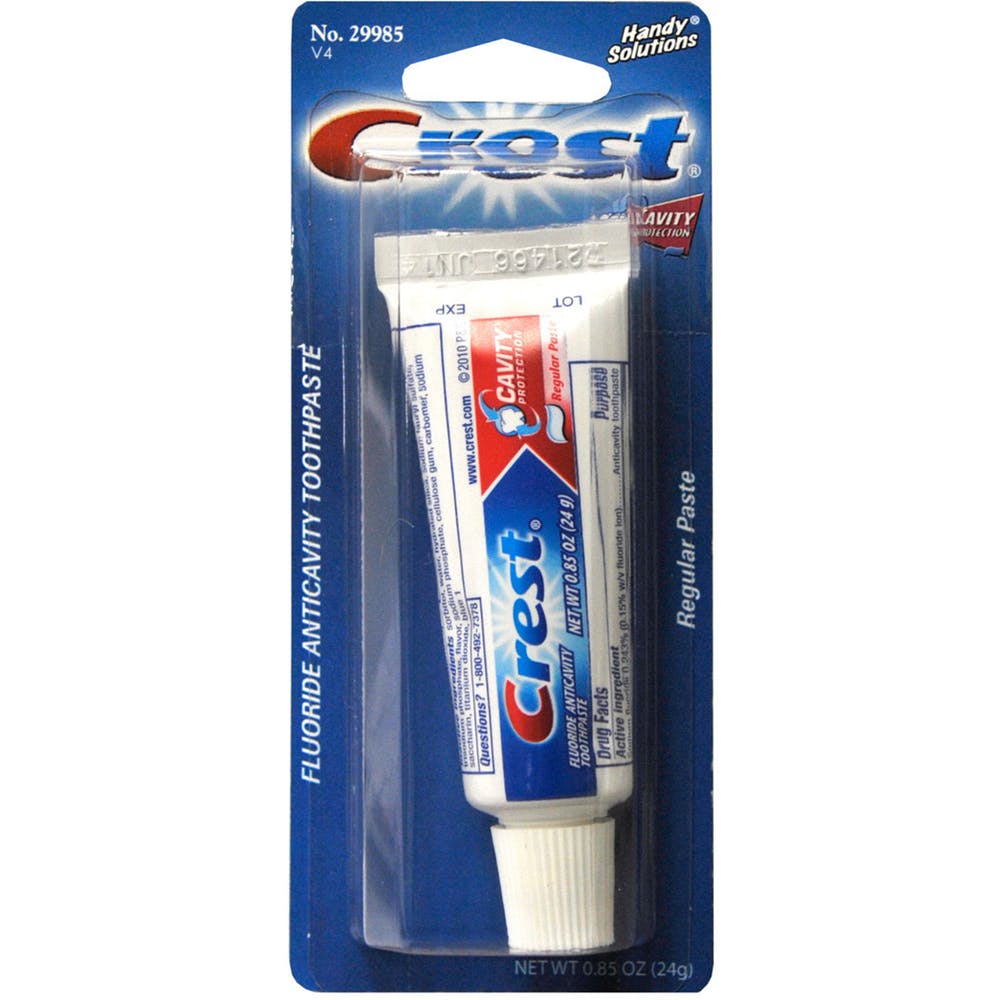 Crest Fluoride Toothpaste - 0.85 oz Travel Size 2