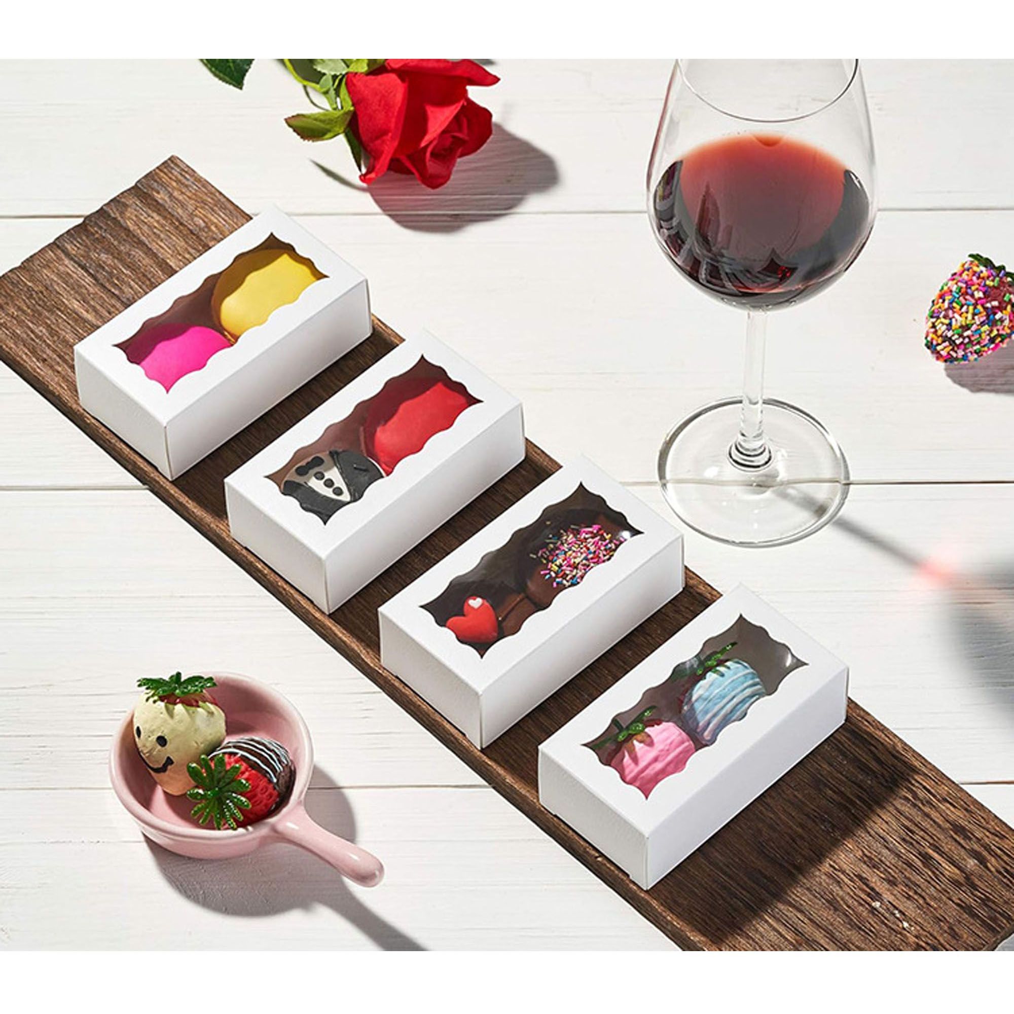 Sturdy Kraft Paper Box for 2 Macarons ?C Sustainable & Elegant 9