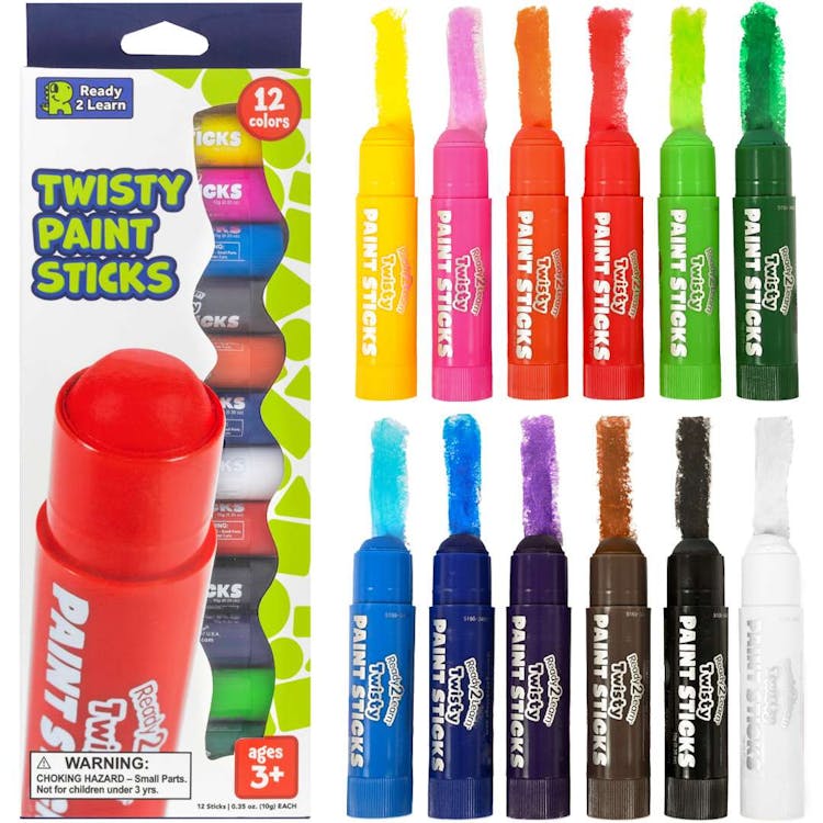 Twisty Paint Sticks Assorted 12pk 3