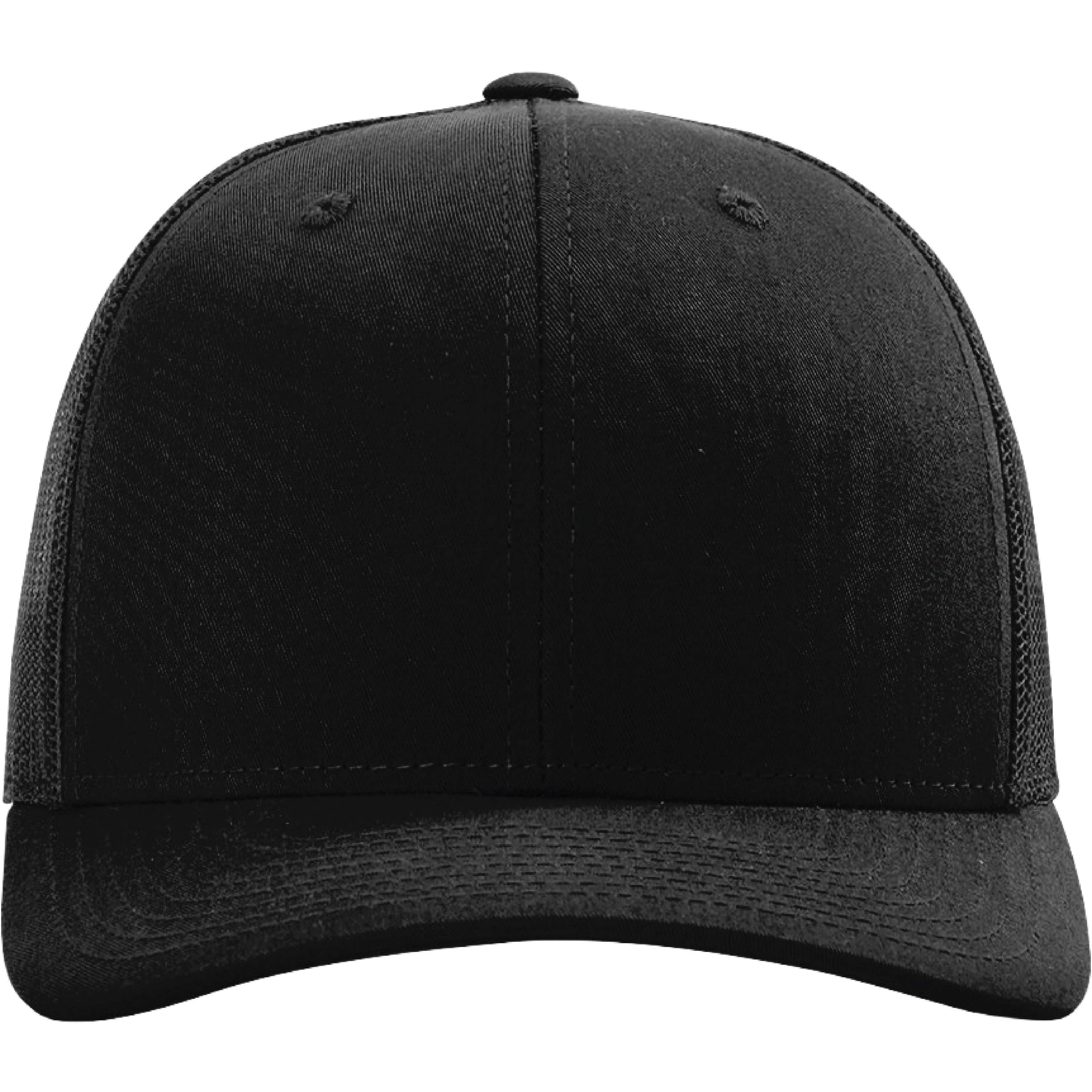 Richardson 112 6-Panel Snapback Trucker Hat w/Leatherette Adhesive Patches or Embroidery 280