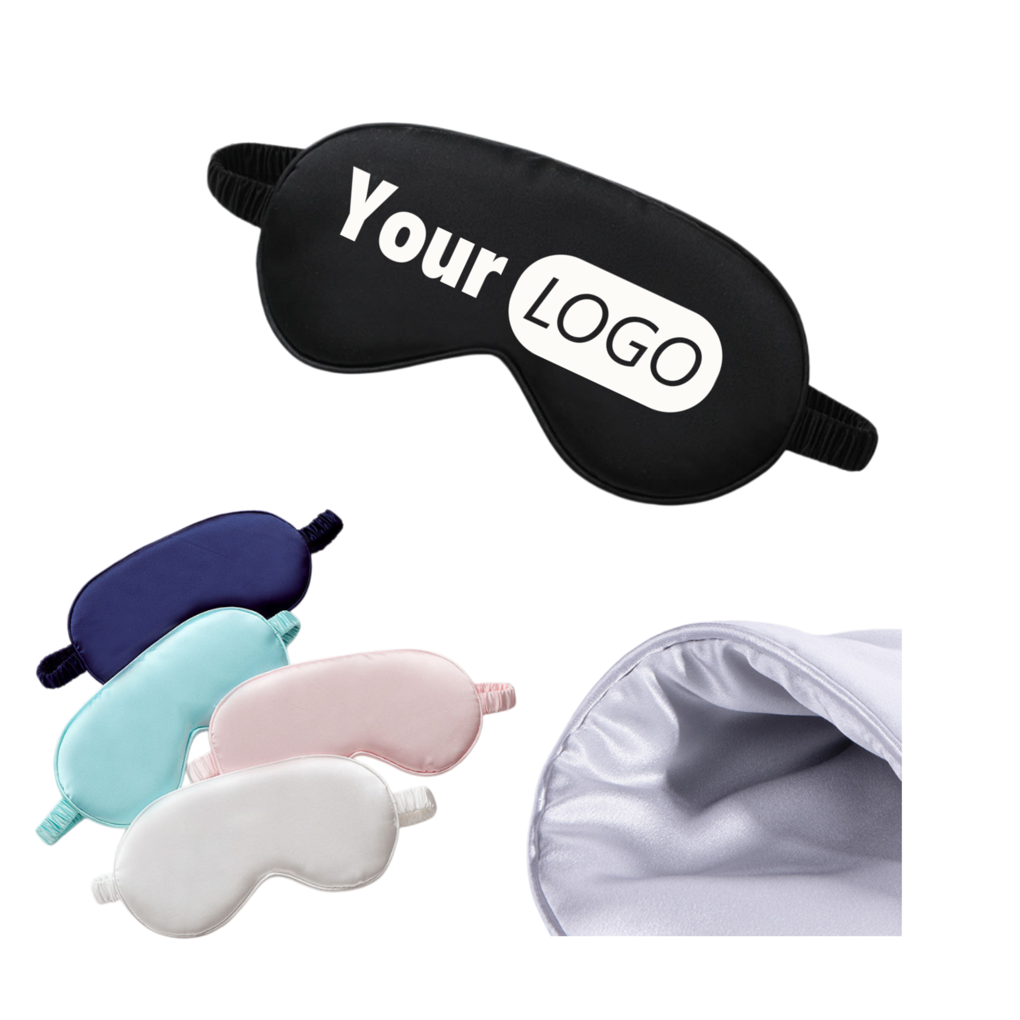 Faux Silk Eye Mask 2