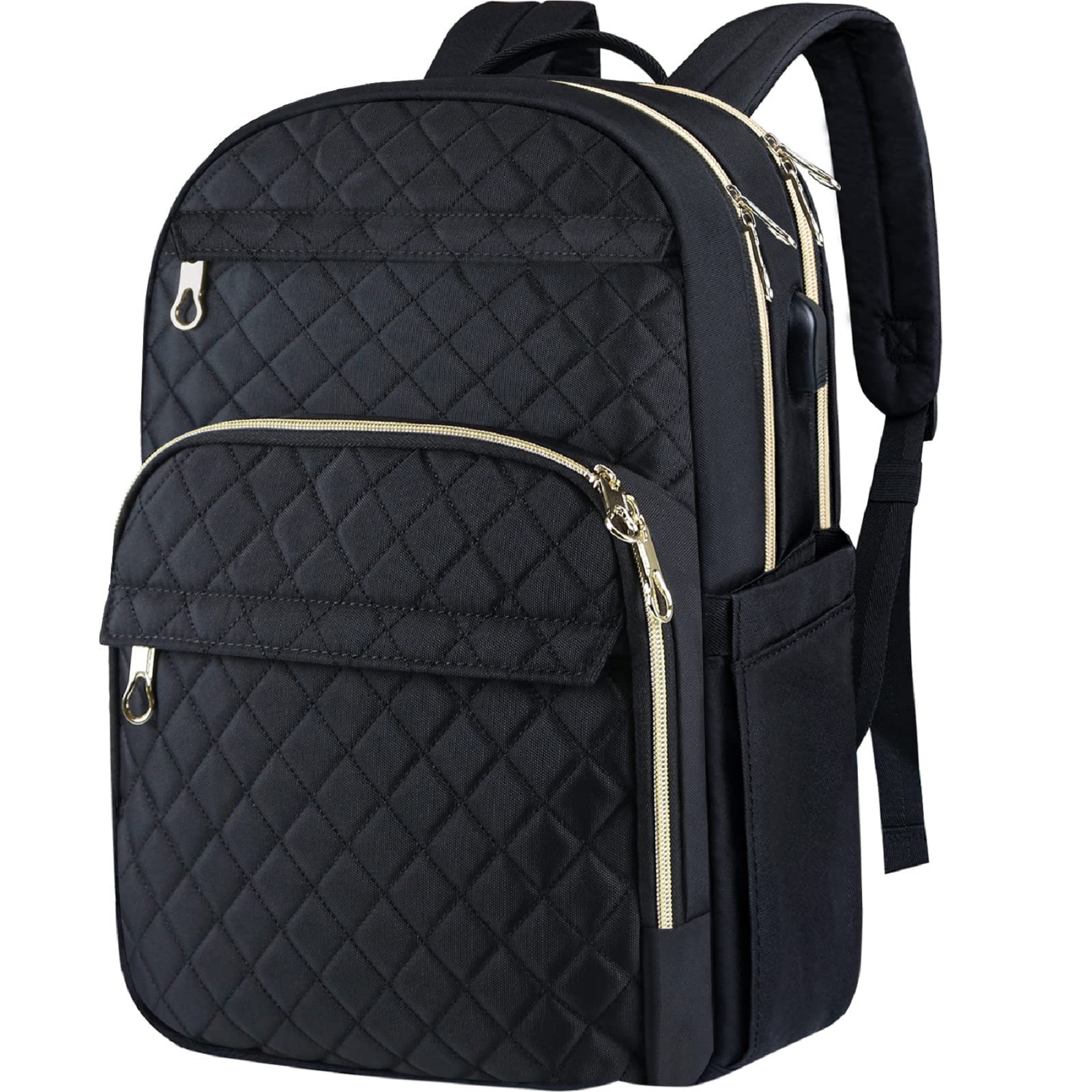 15.6 Inch Stylish Daypack with USB Charging Port 7