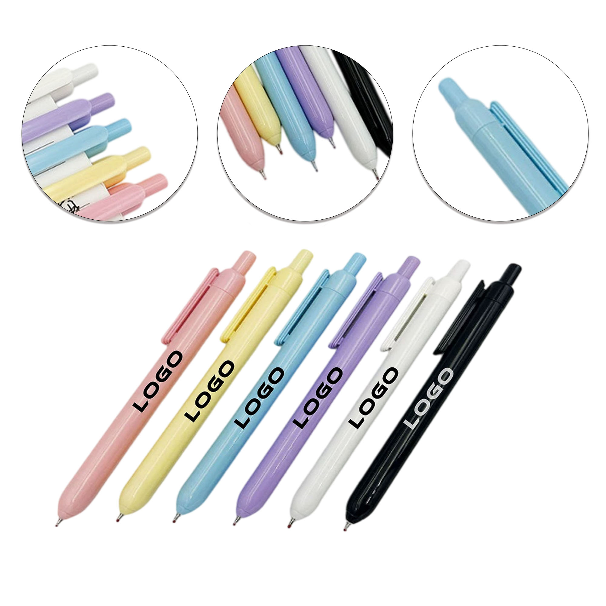 Multi color Click Gel Pen 2