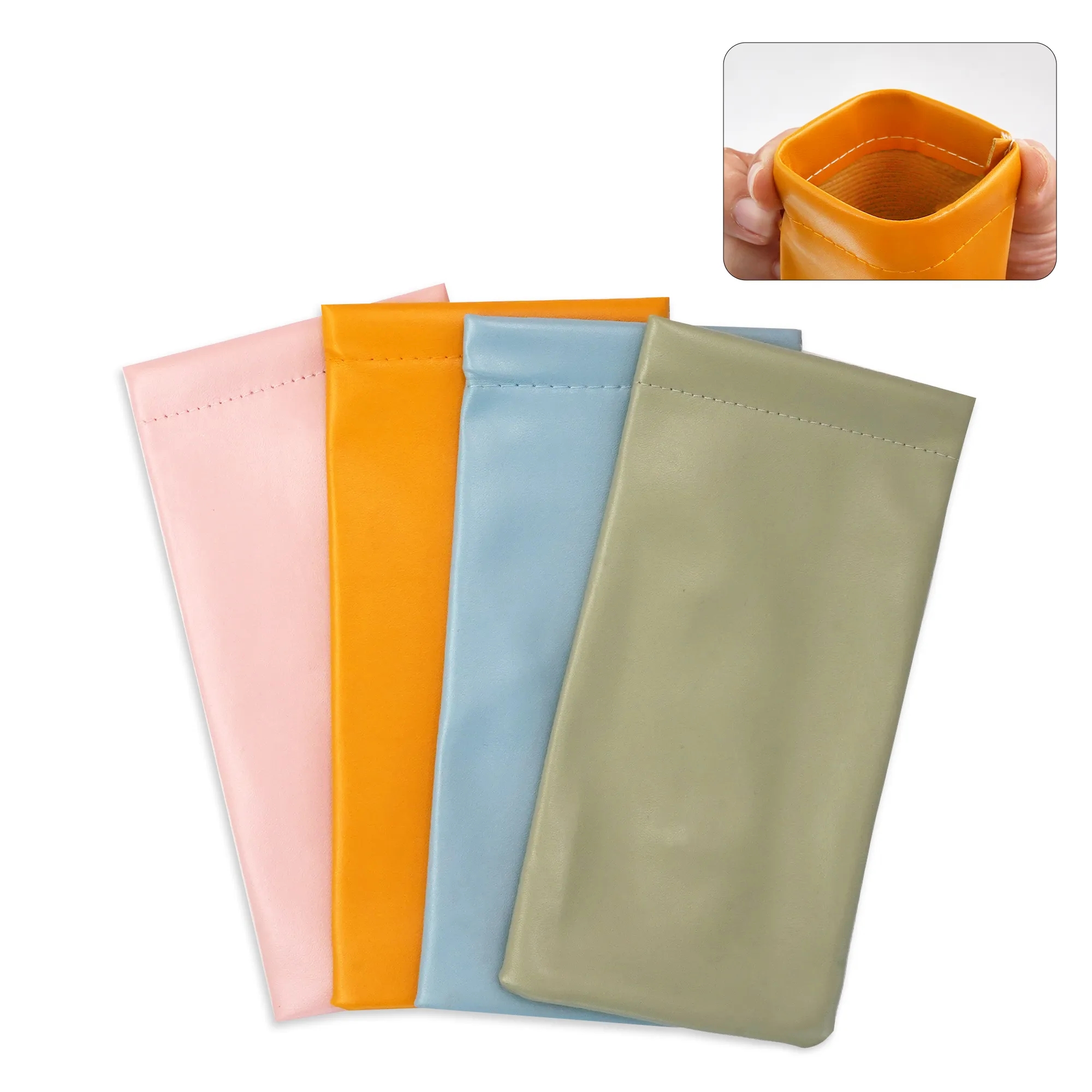 Leather Eye Organizer Pouch 7