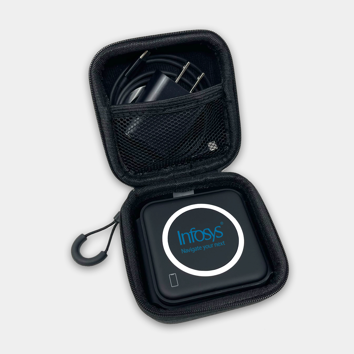 Trio Pro - 3-in-1 Travel Charger With Case - Black 9