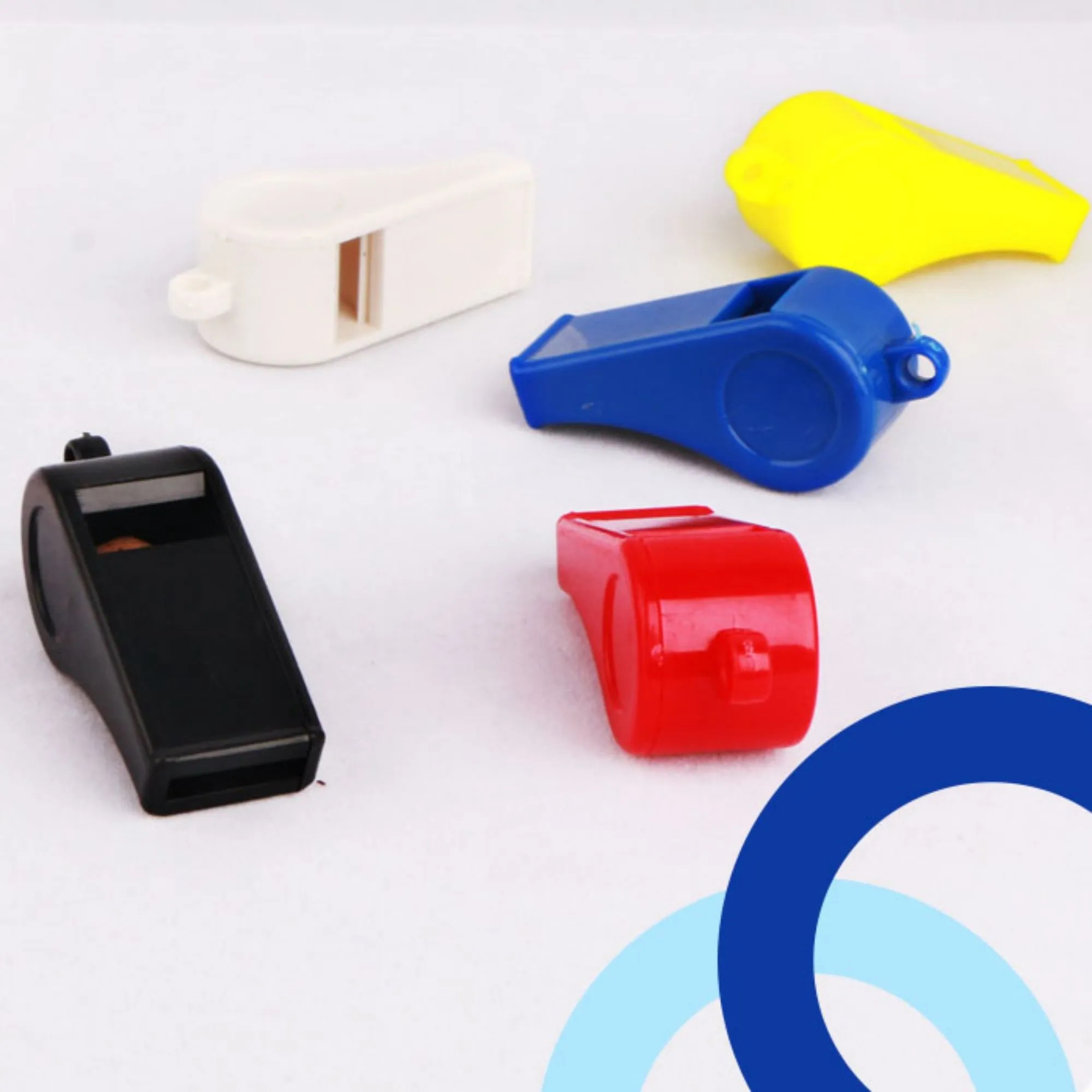 Custom ABS Whistle with Lanyard 6