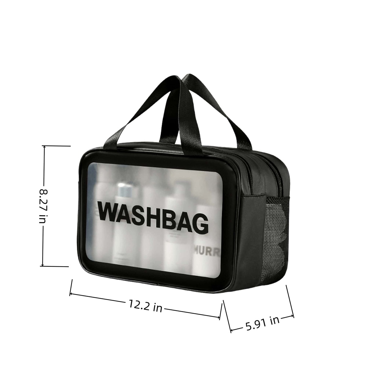 PVC Portable Wet And Dry Separation Toiletry Bag 6