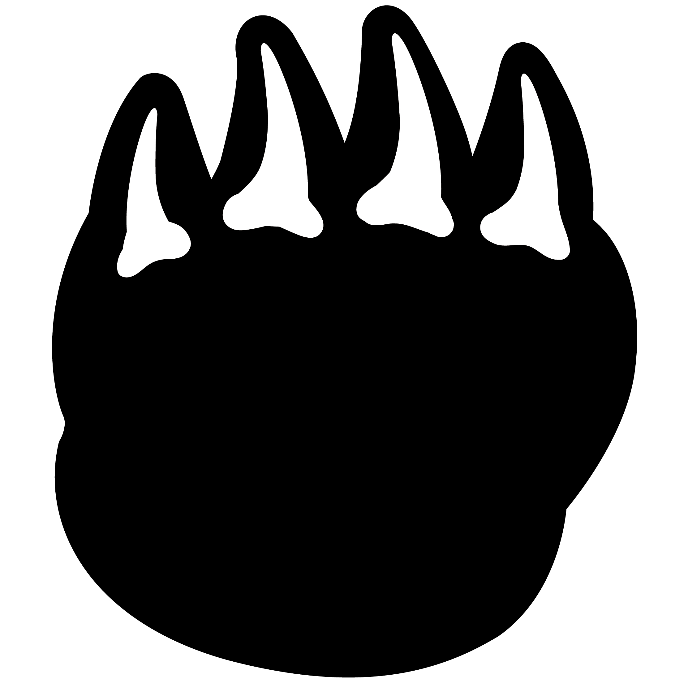 Foam Dragon Claw Mitt 80