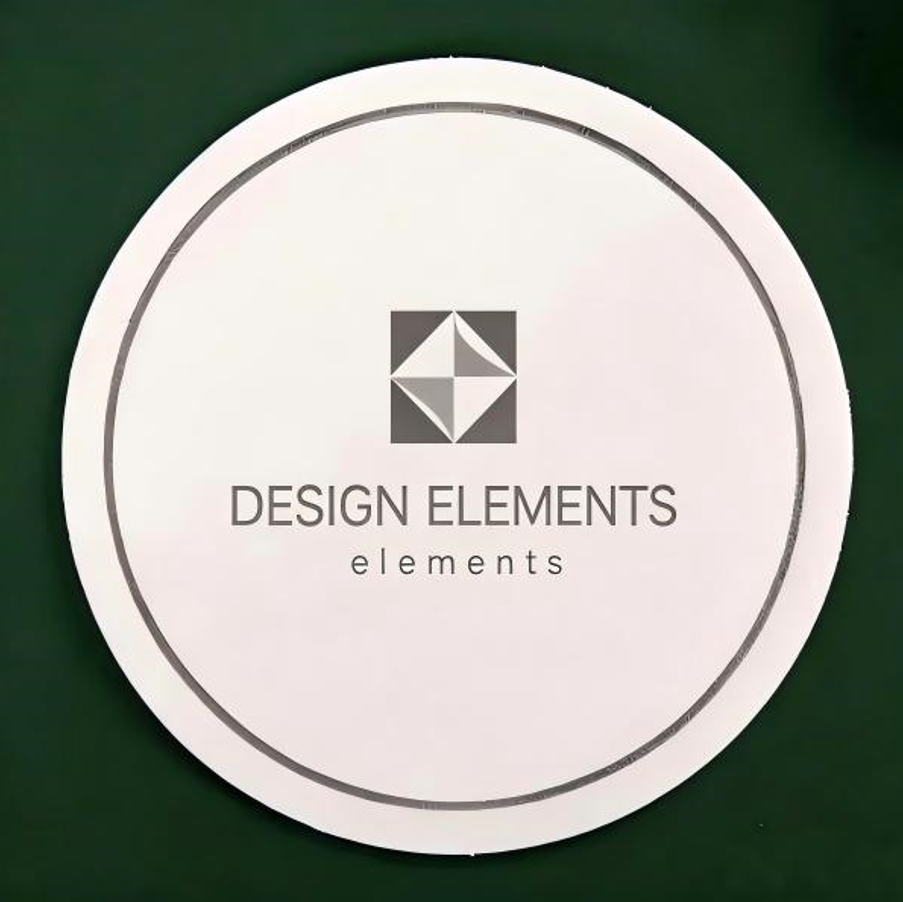 4" Round Absorbent Offset Paper Drink Coasters — 59pt Thick