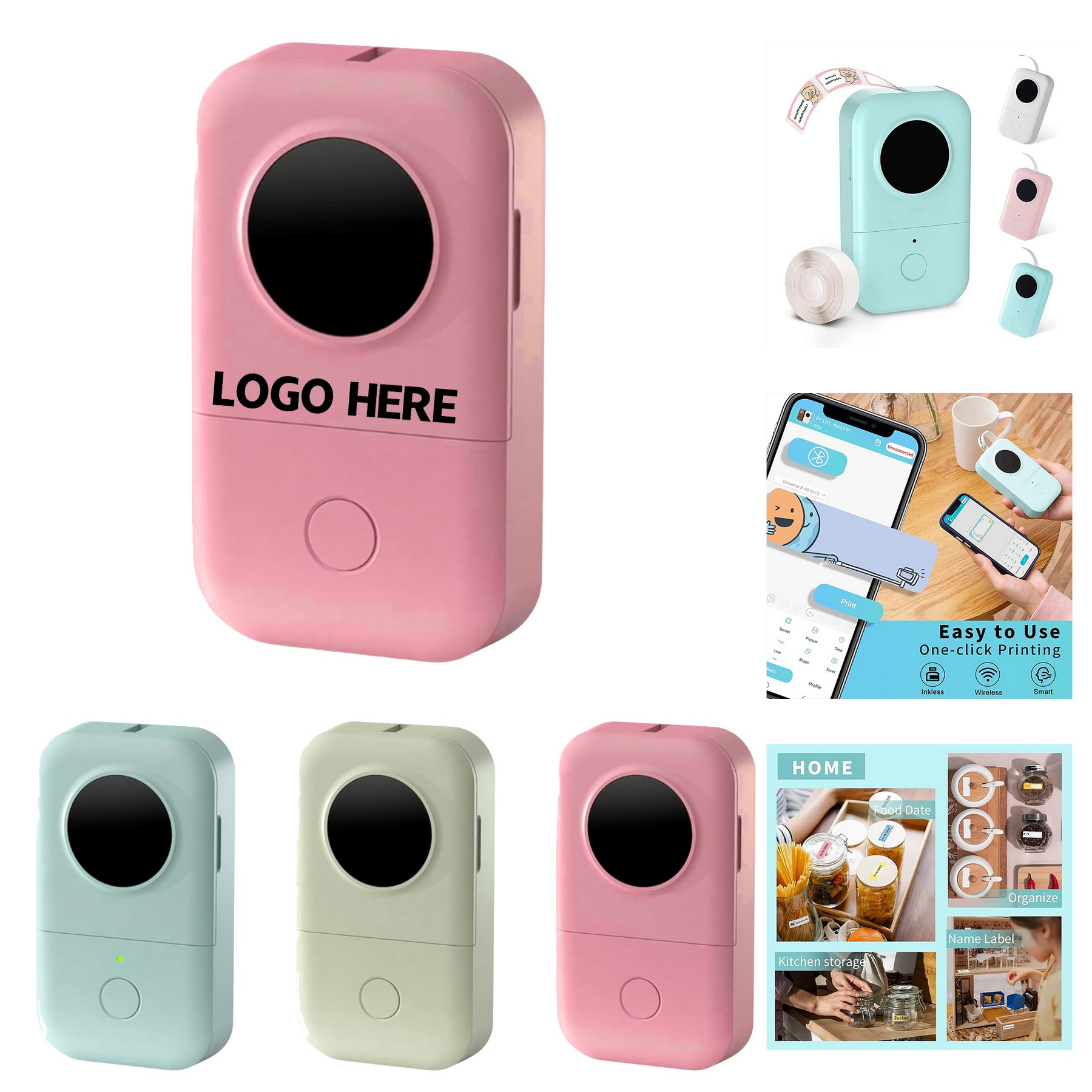 Compact Desktop Label Printer