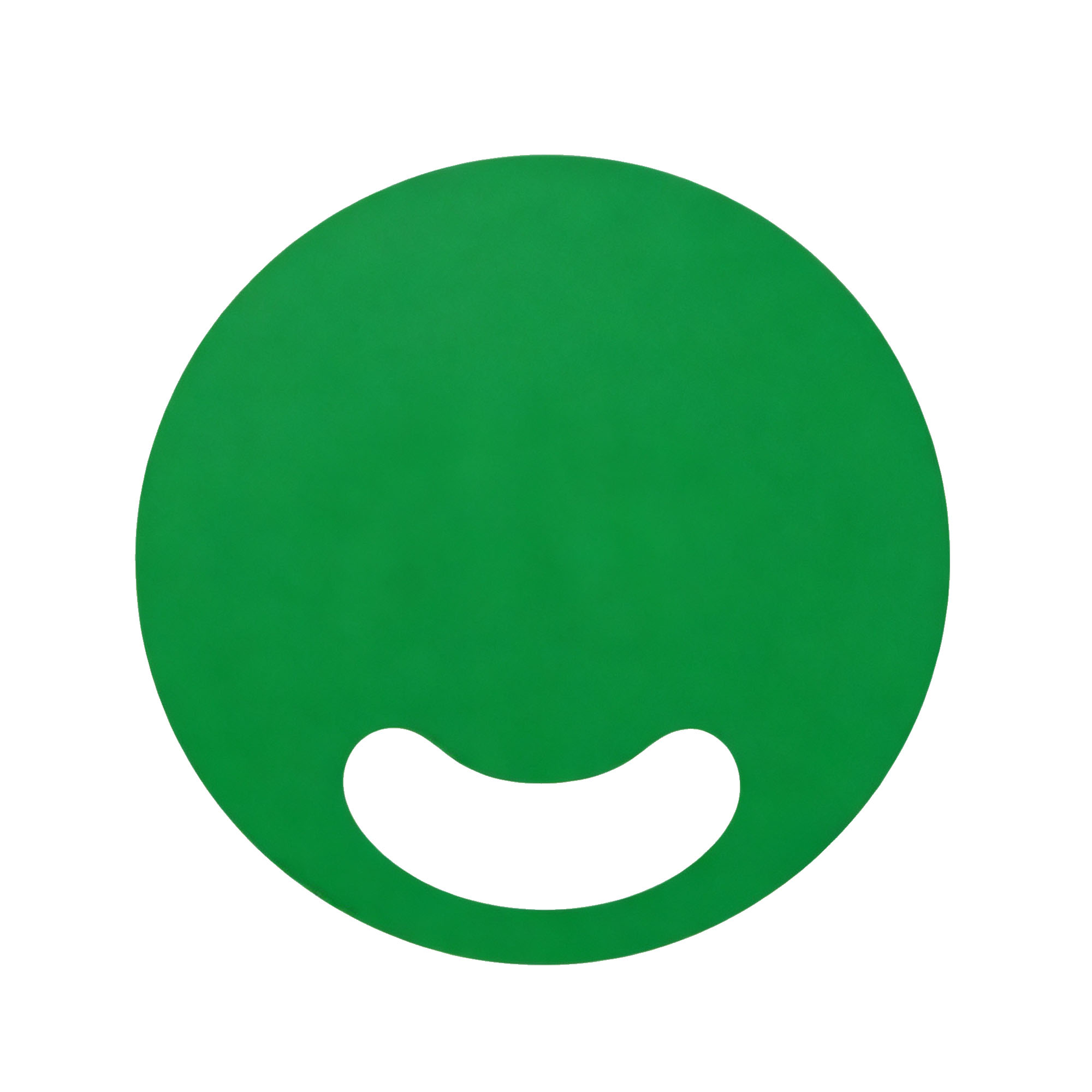 Round Handheld Fan With Cut Out Handle 3