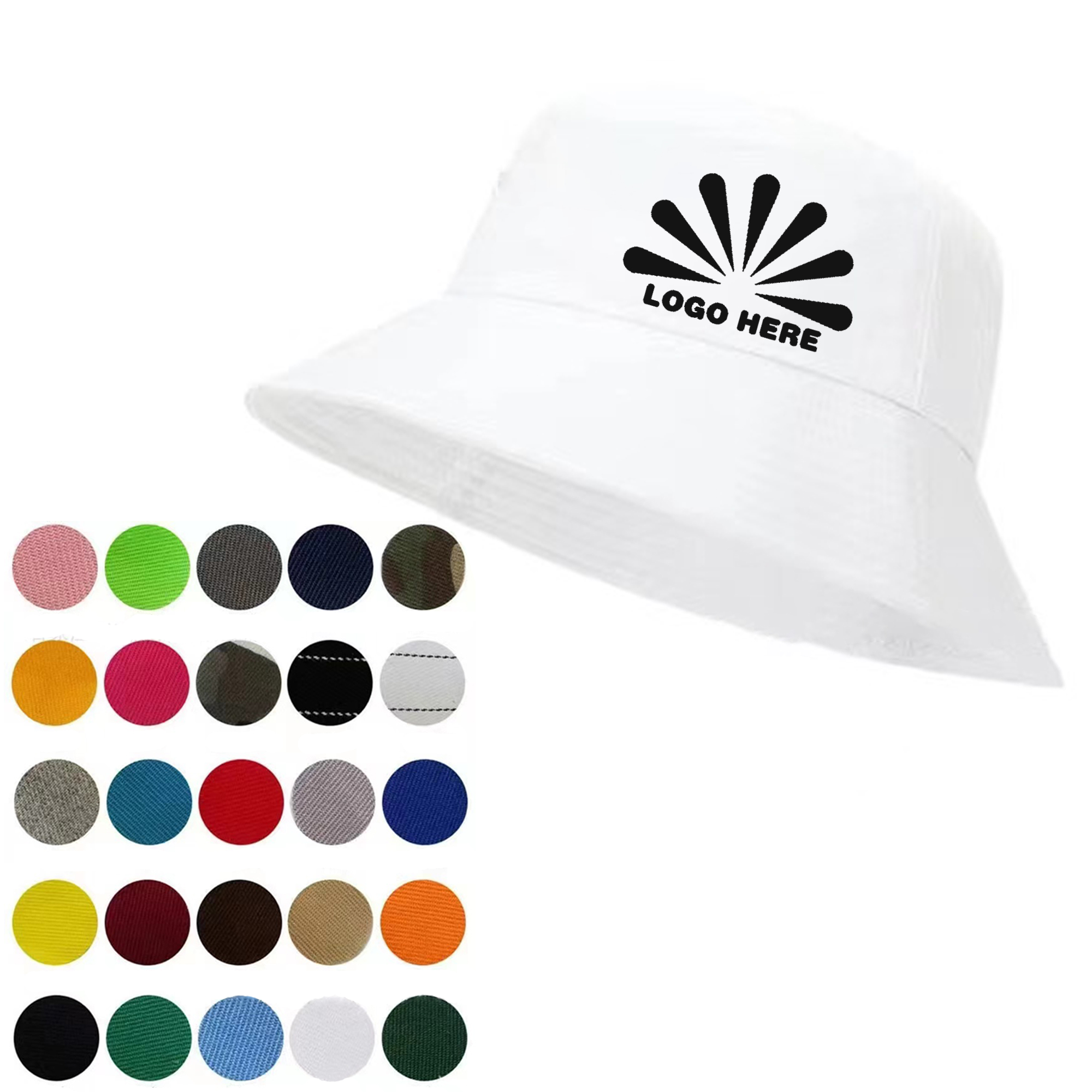 Fisherman Hat Shading Hat Can Customize Logo 2