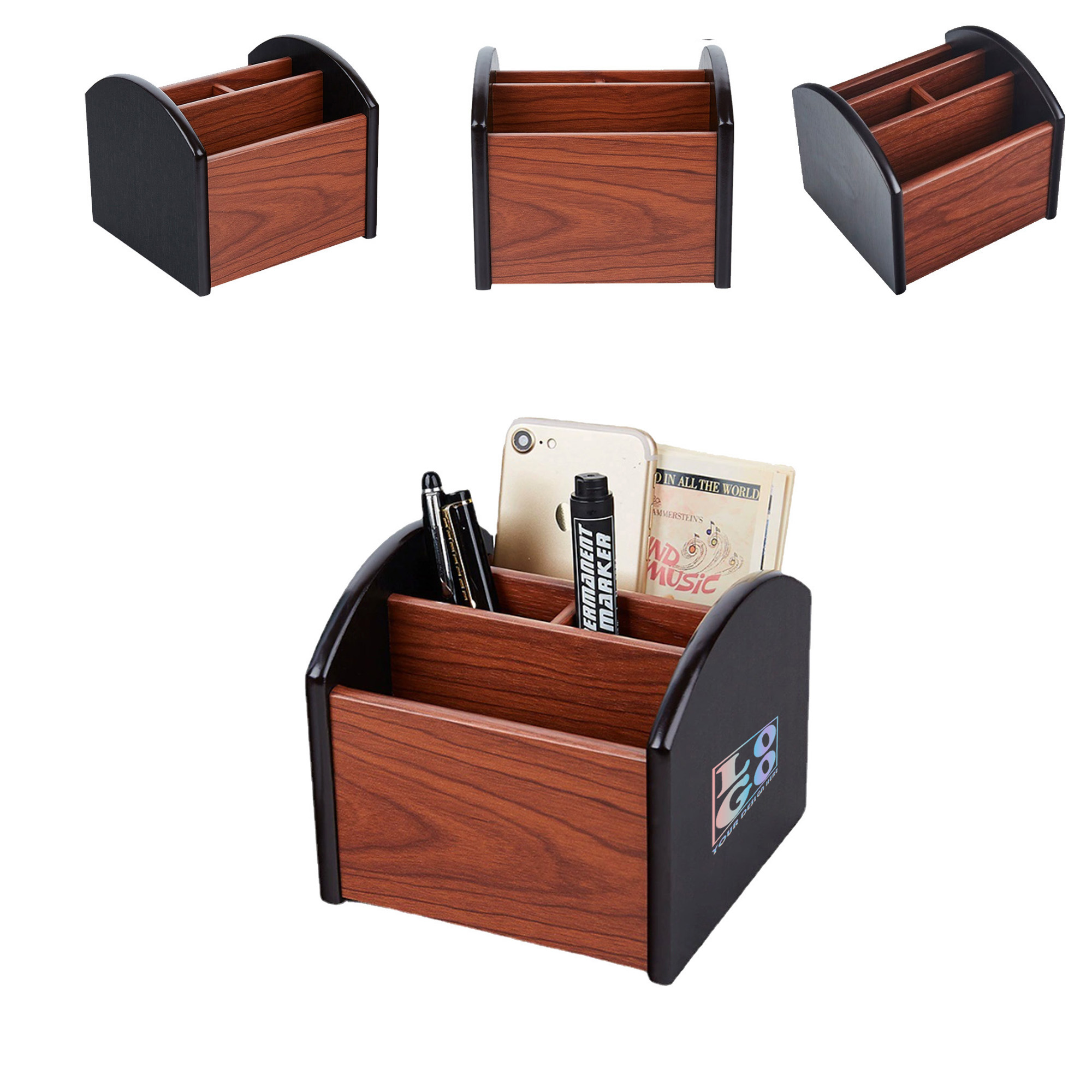 Wood Pen Holder 4