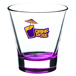 11.5 oz. Shaken Stemless Martini Glass (2 Color Imprint)