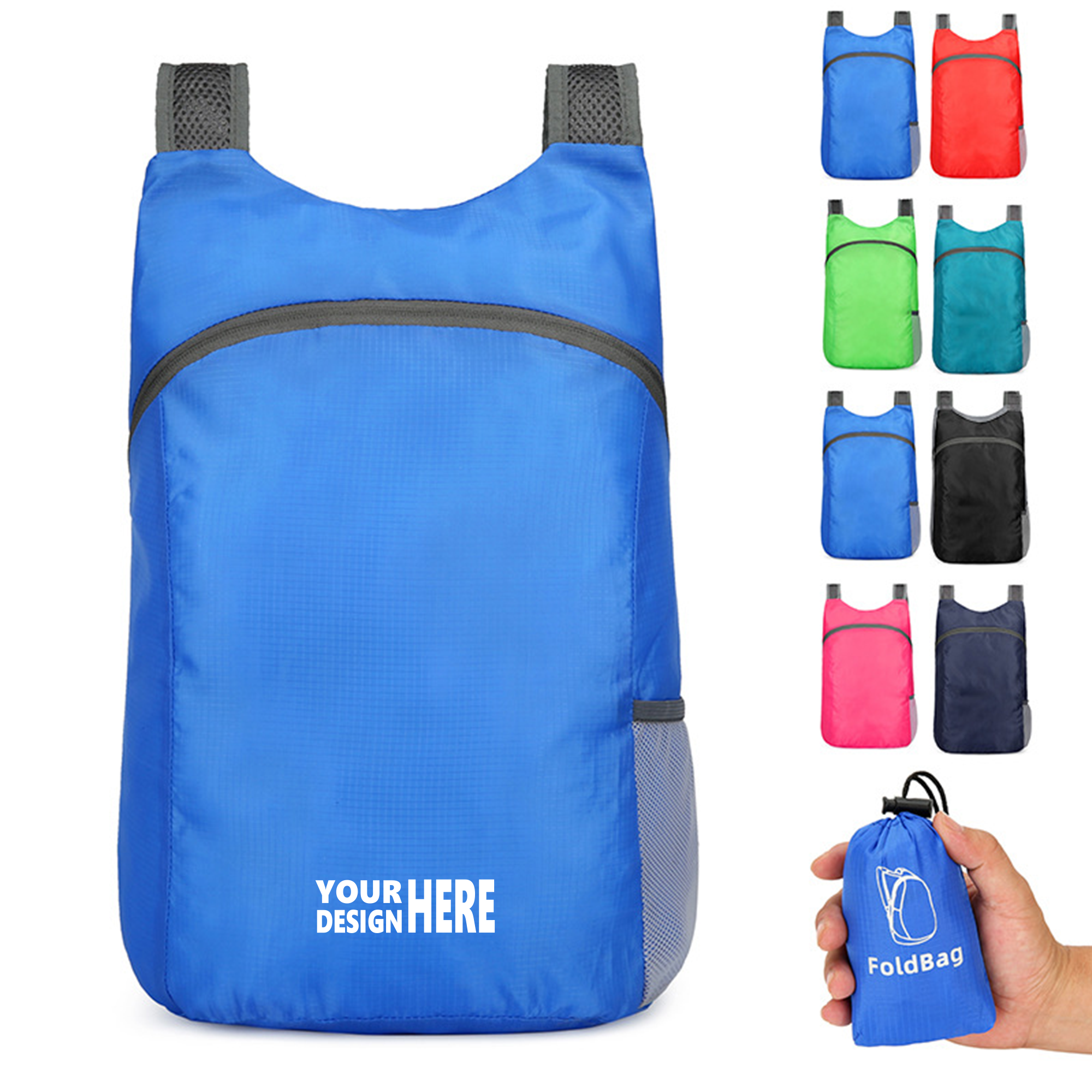 Lightweight Foldable Waterproof Backpack - Portable & Durable 4