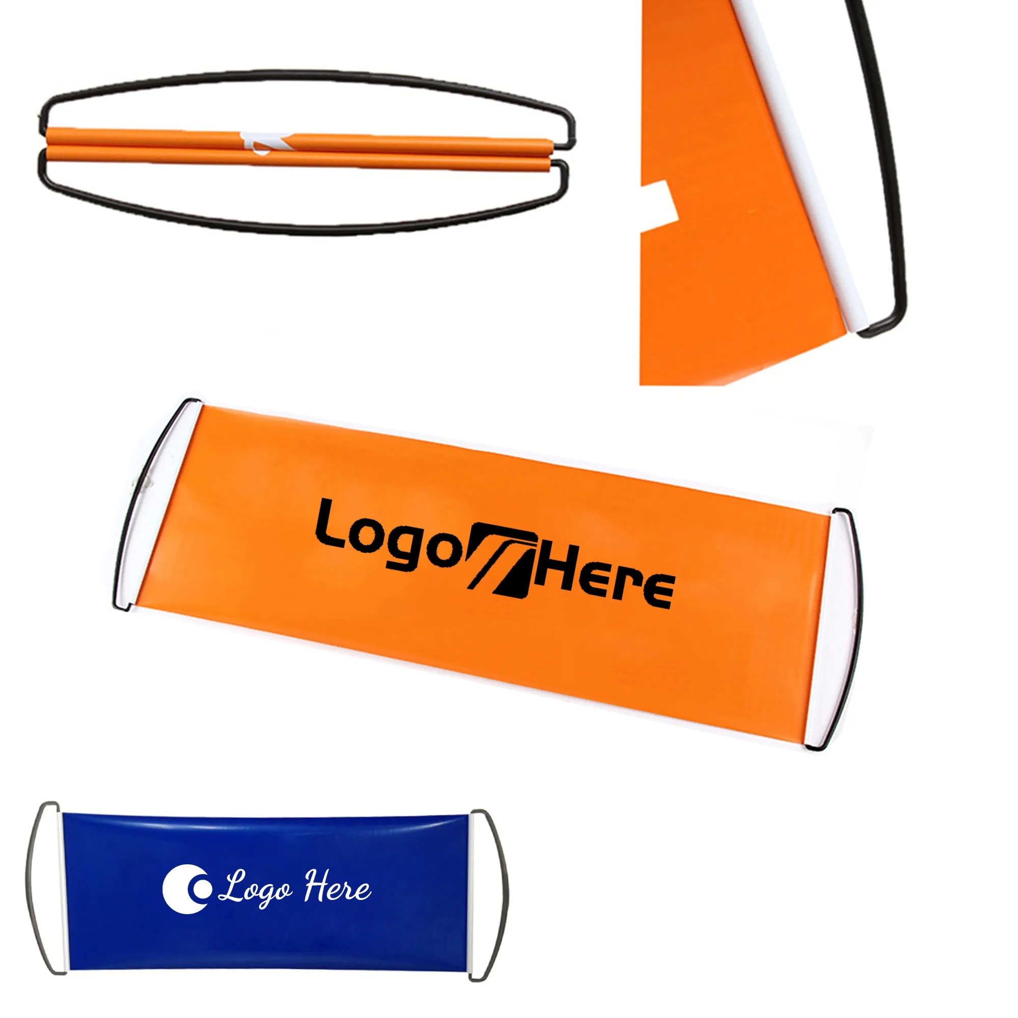 Custom Retractable Banner Hand Flag